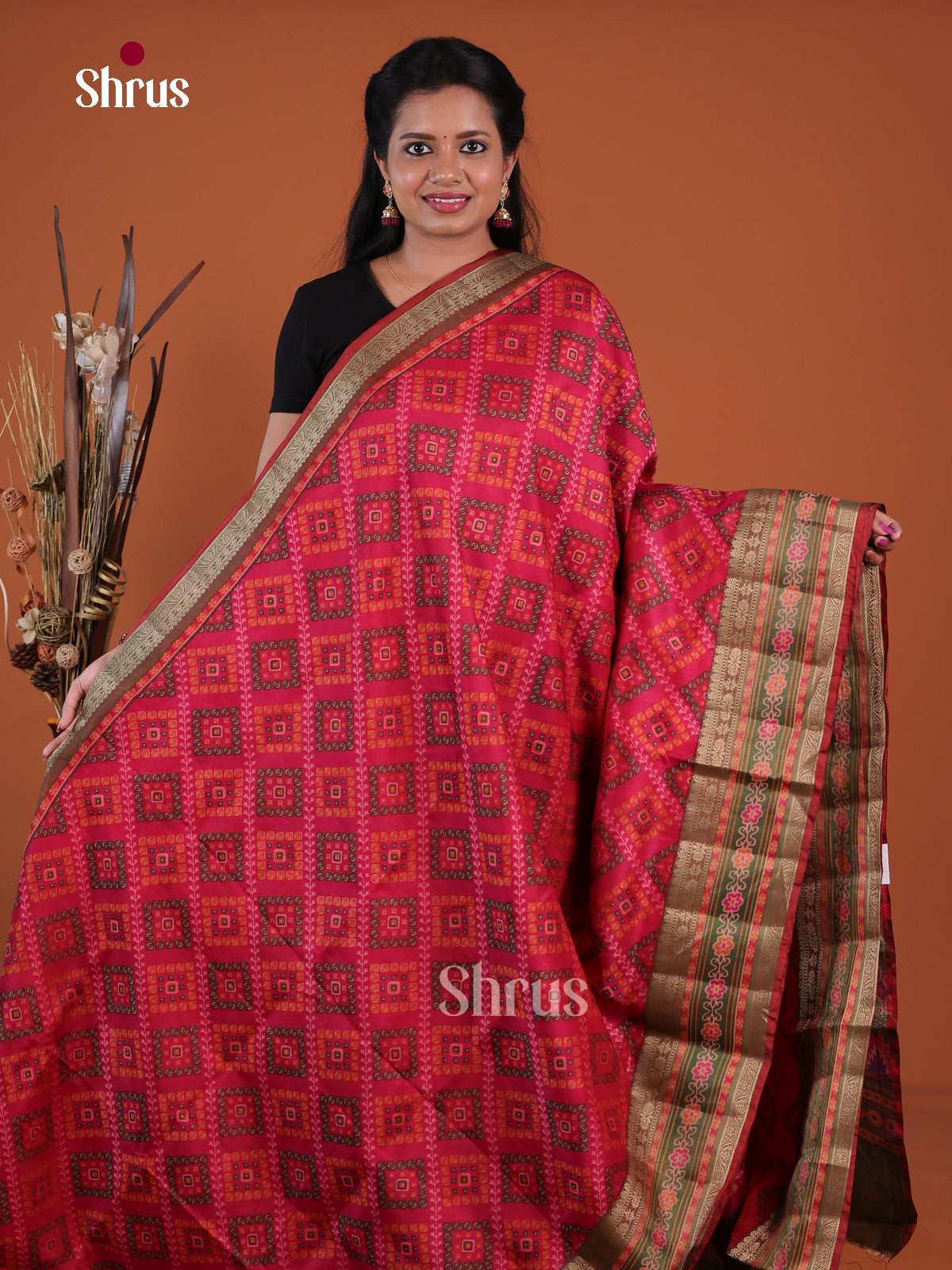 Semi Patola Saree - EH04181