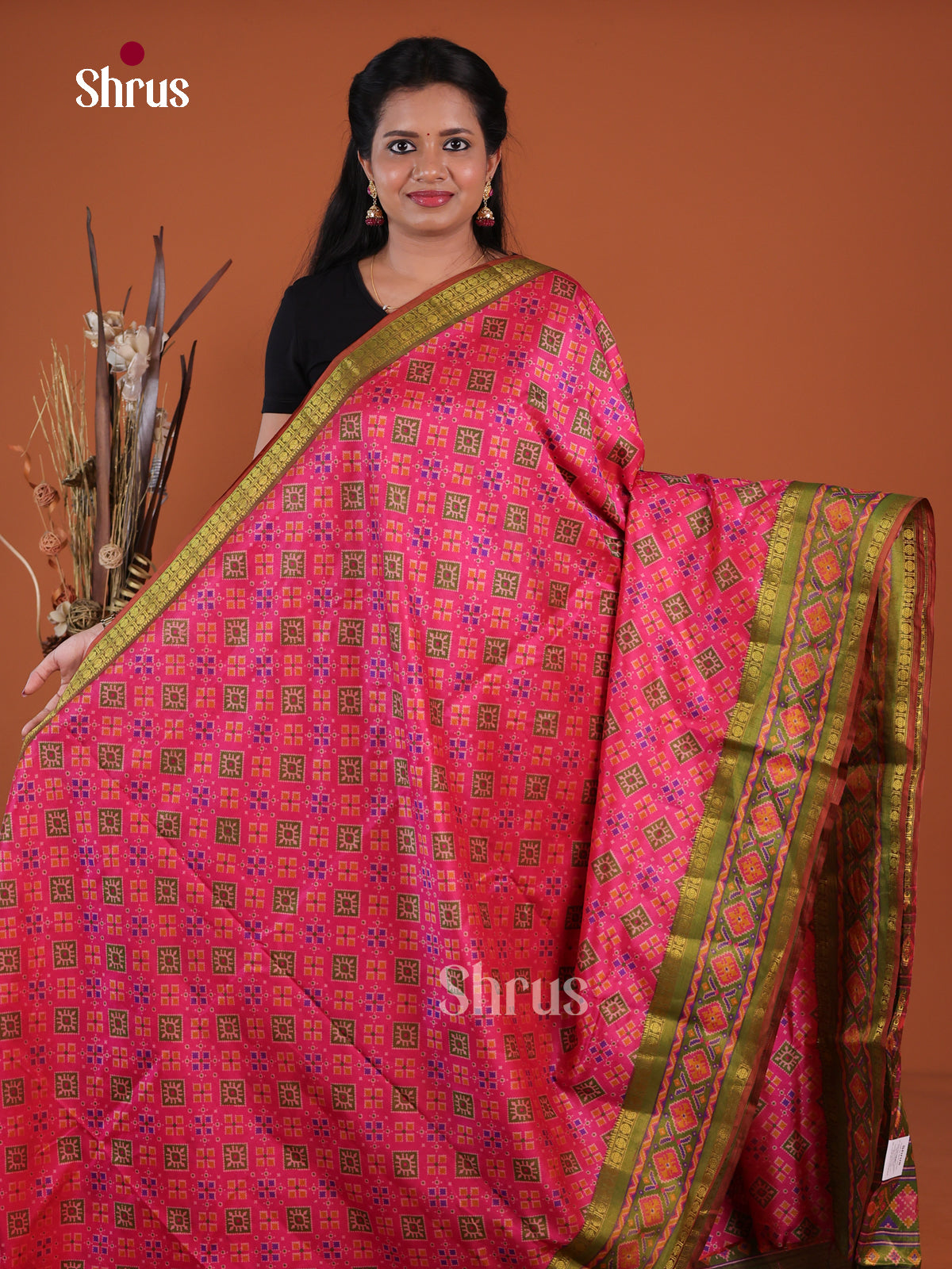 Semi Patola Saree - EH04184