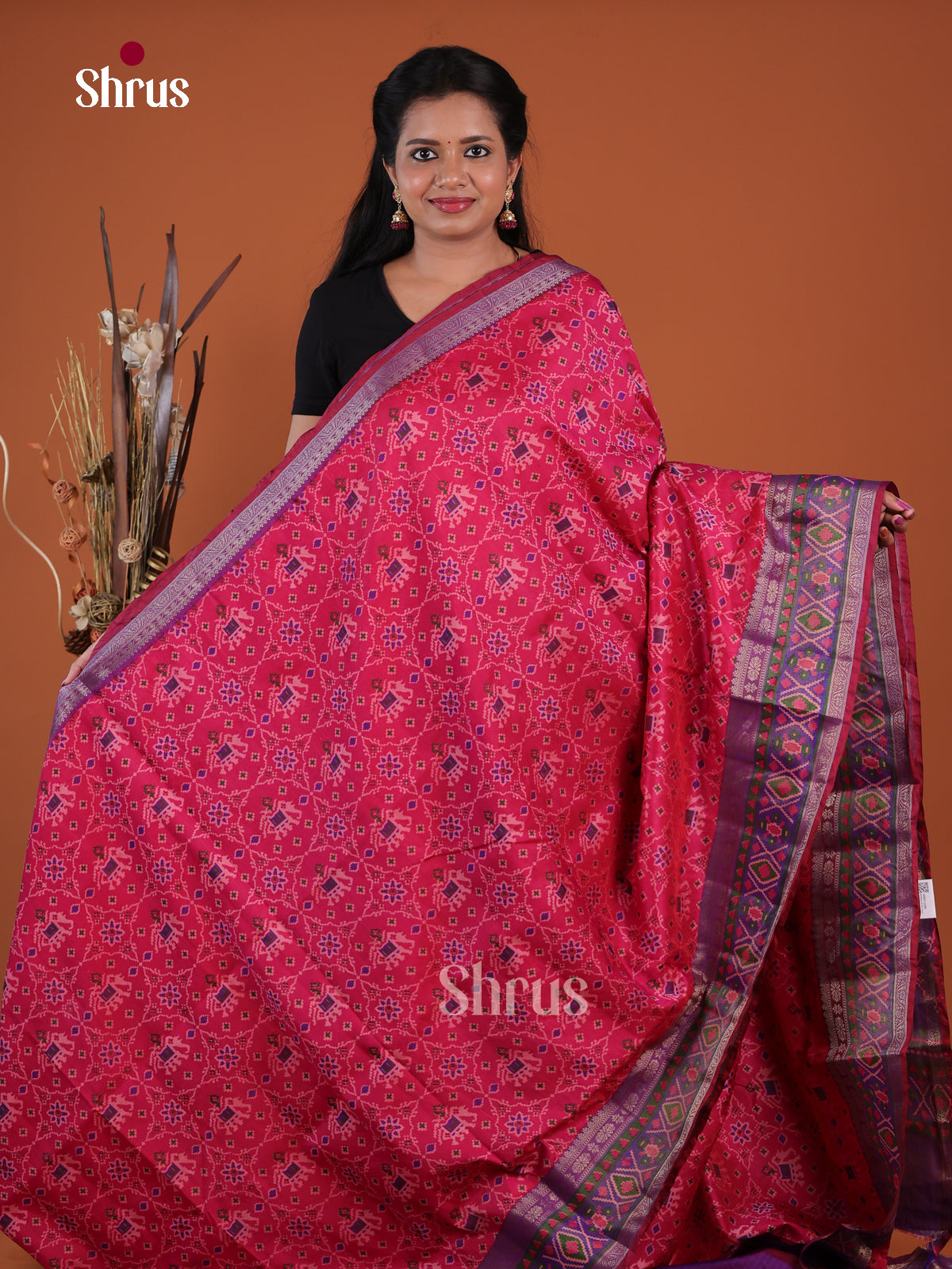 Semi Patola Saree - EH04185