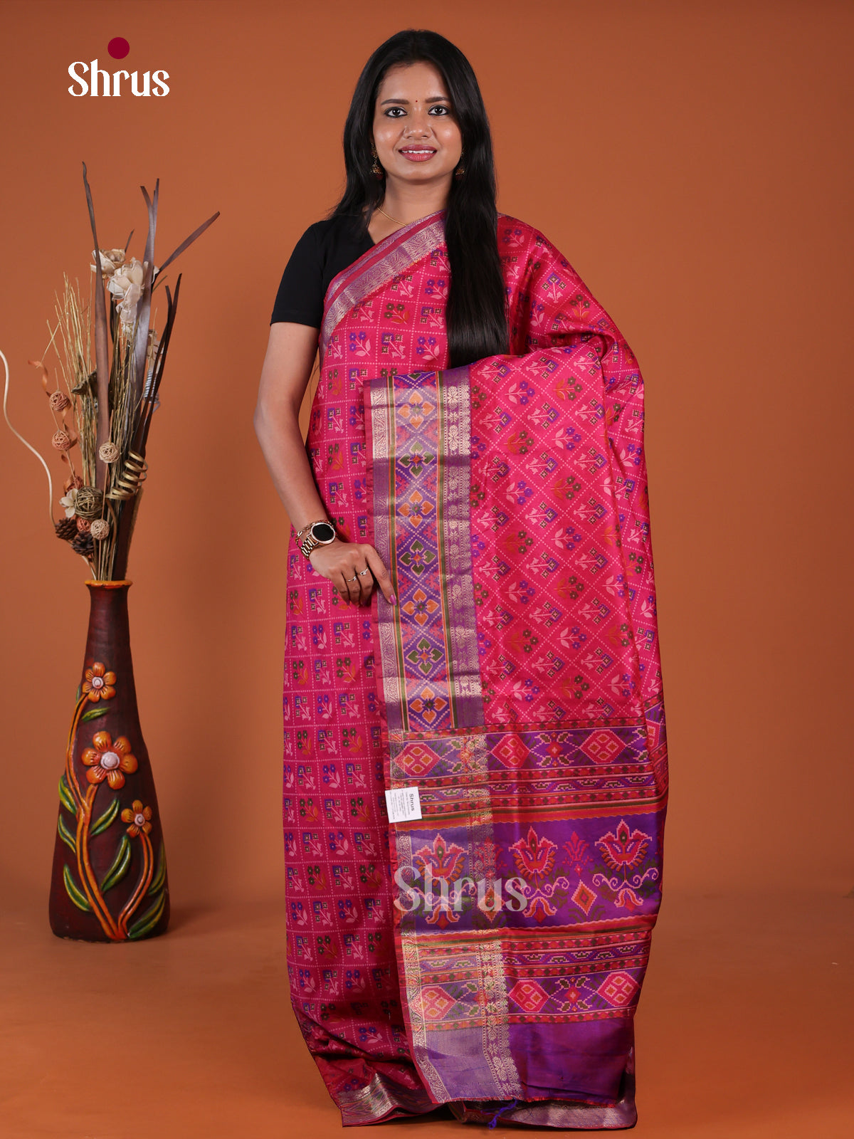 Semi Patola Saree - EH04186