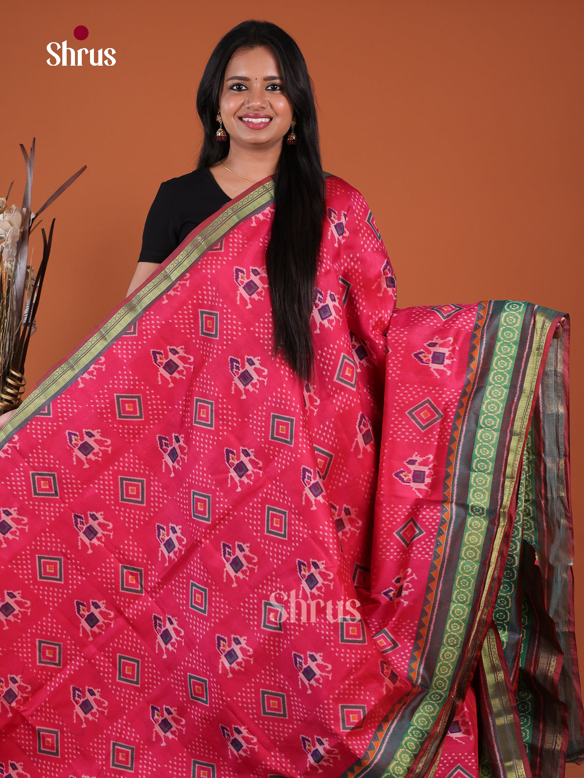 Semi Patola Saree - EH04188