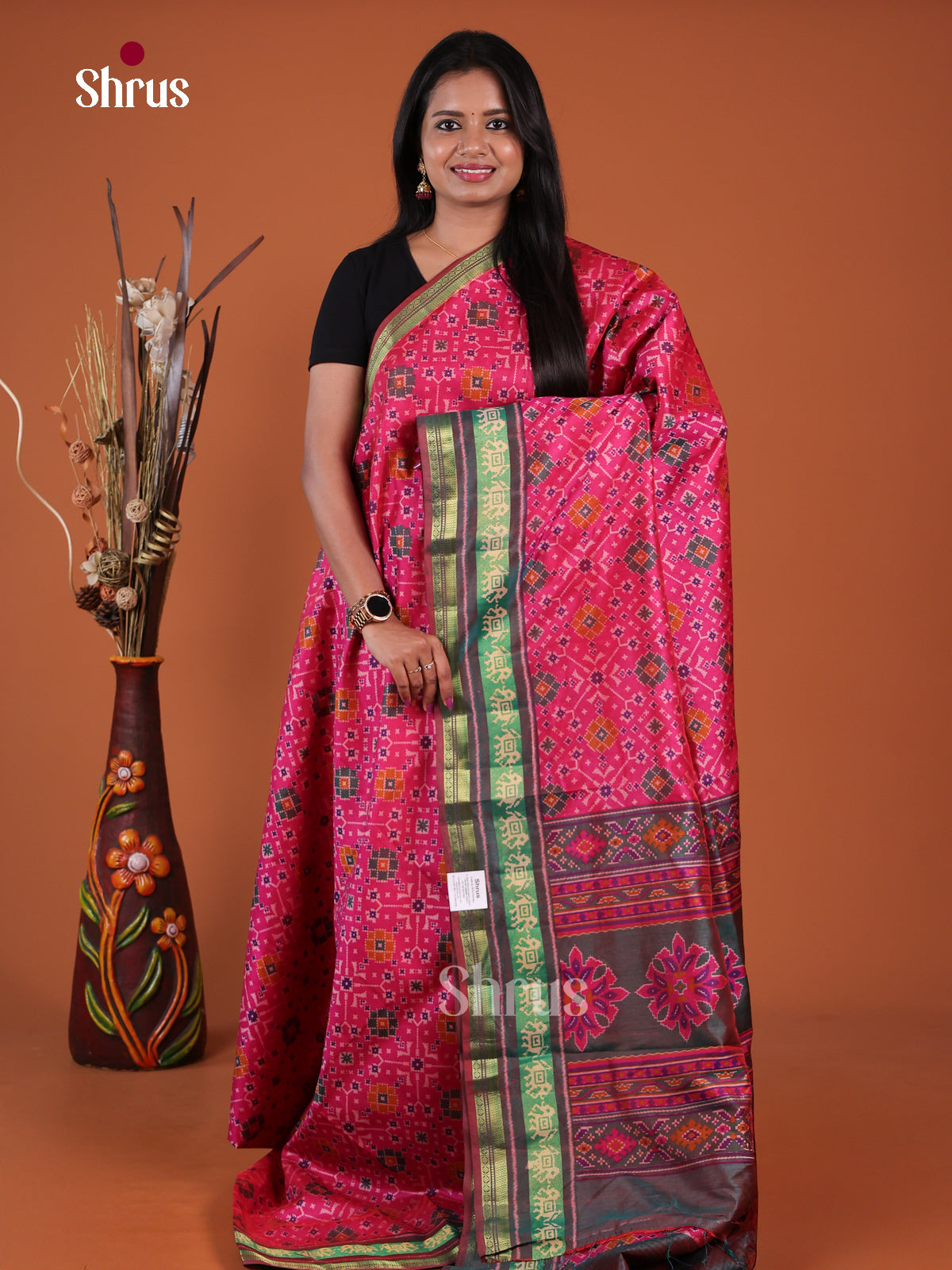 Semi Patola Saree - EH04189