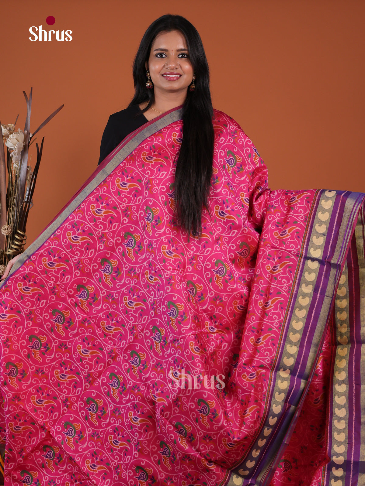 Semi Patola Saree - EH04191