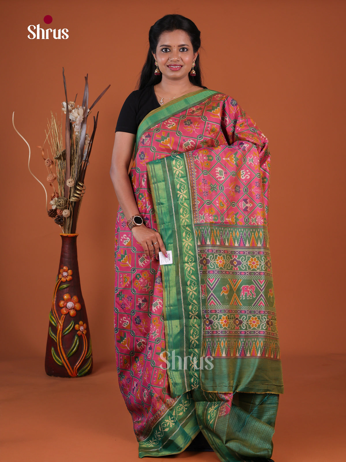 Semi Patola Saree - EH04193