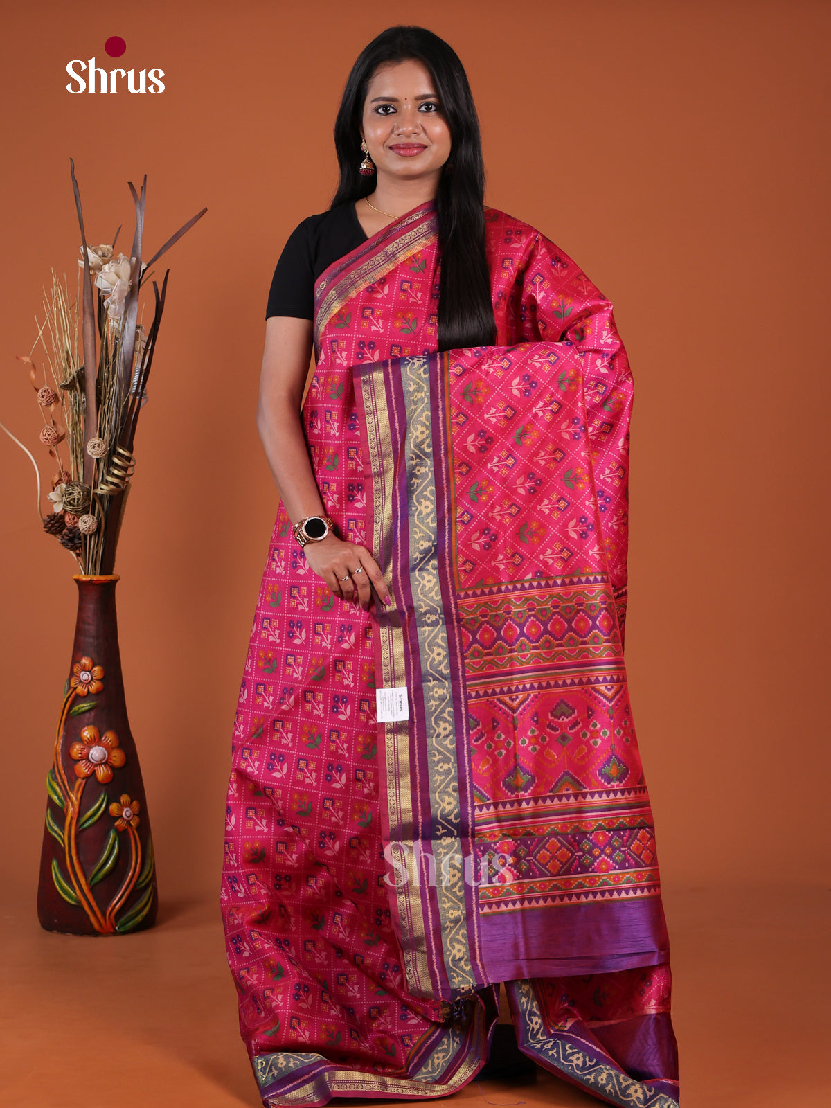 Semi Patola Saree - EH04194
