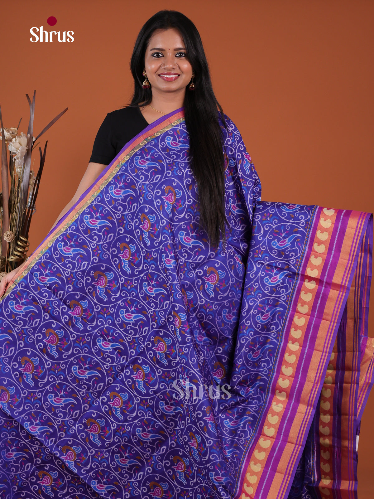 Semi Patola Saree - EH04199
