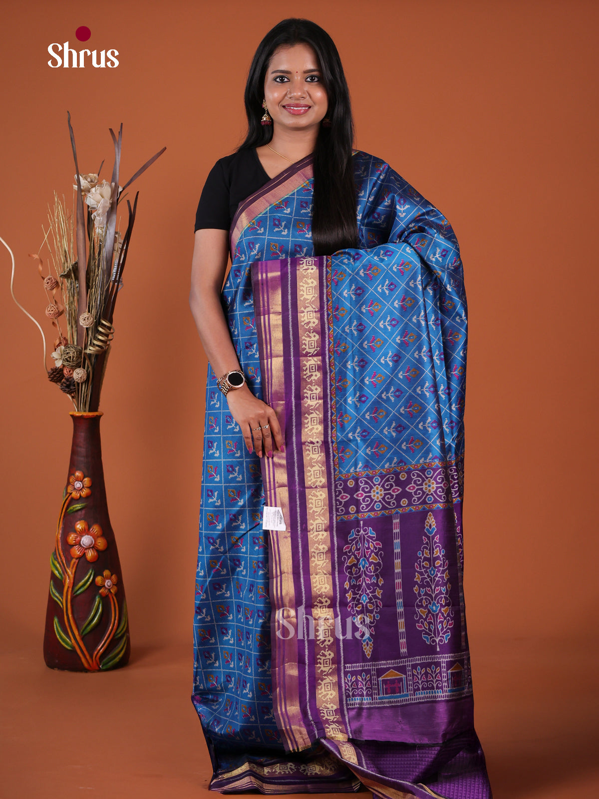 Semi Patola Saree - EH04203