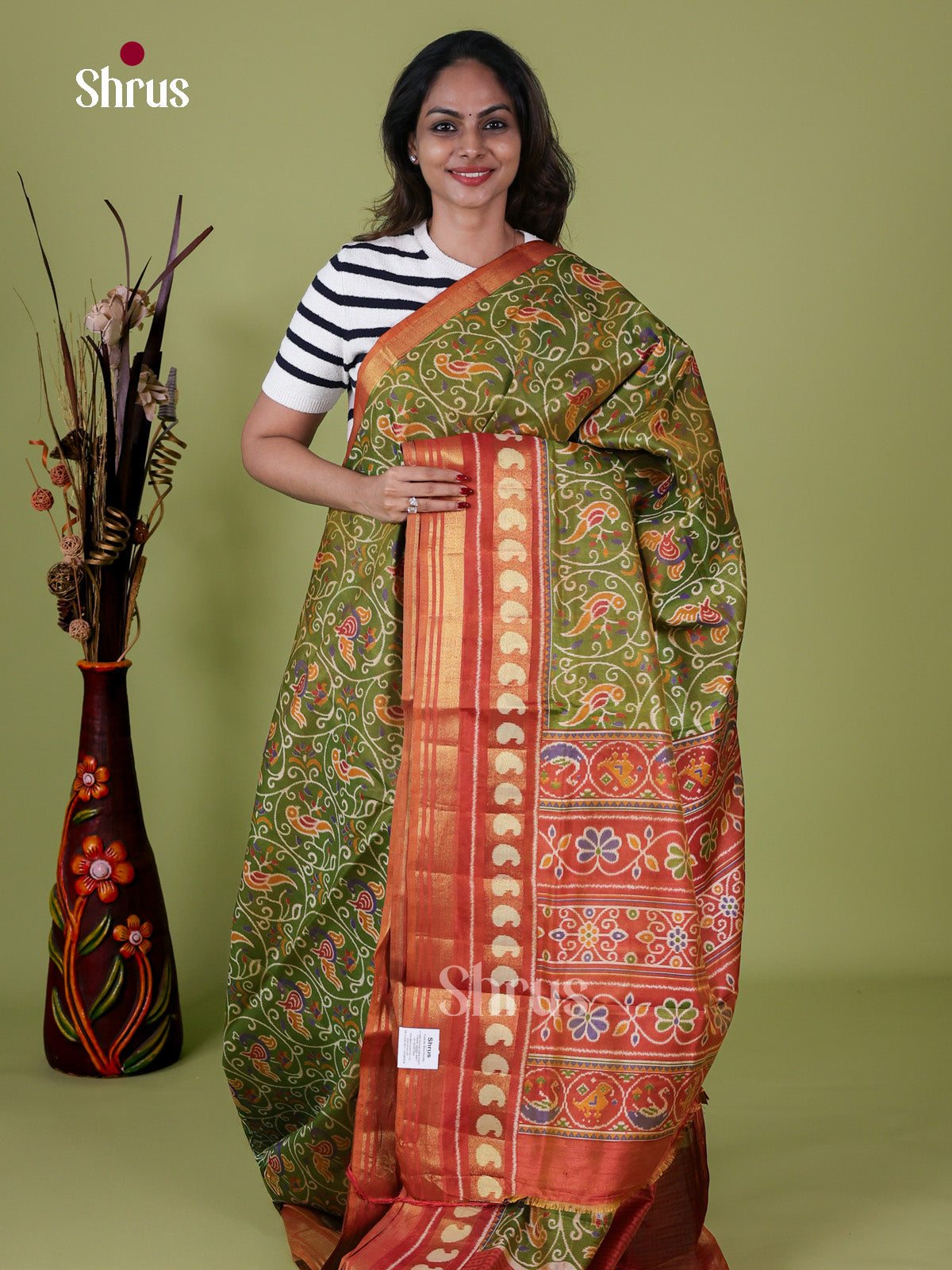 Semi Patola Saree - EH04204
