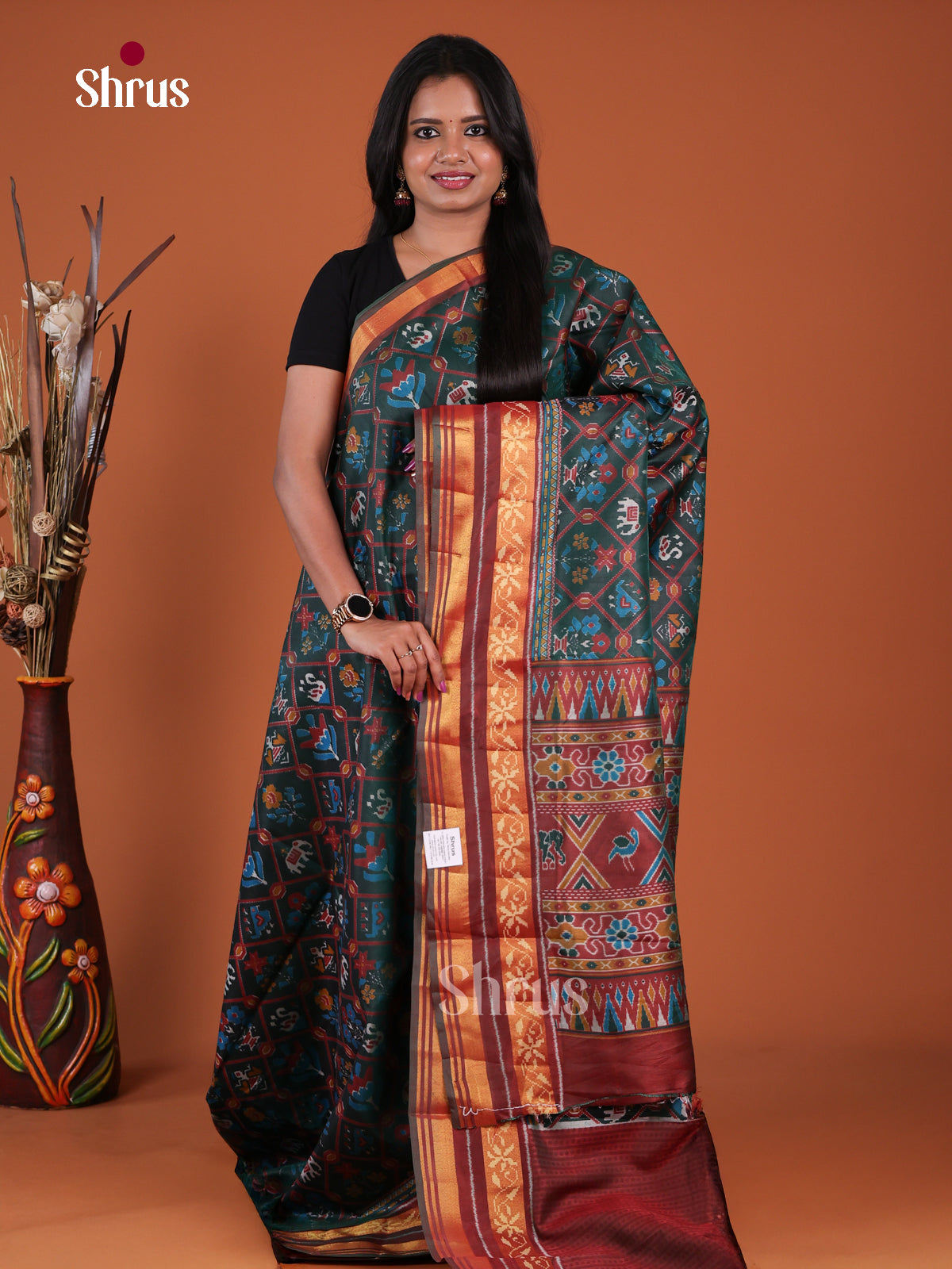 Semi Patola Saree - EH04207