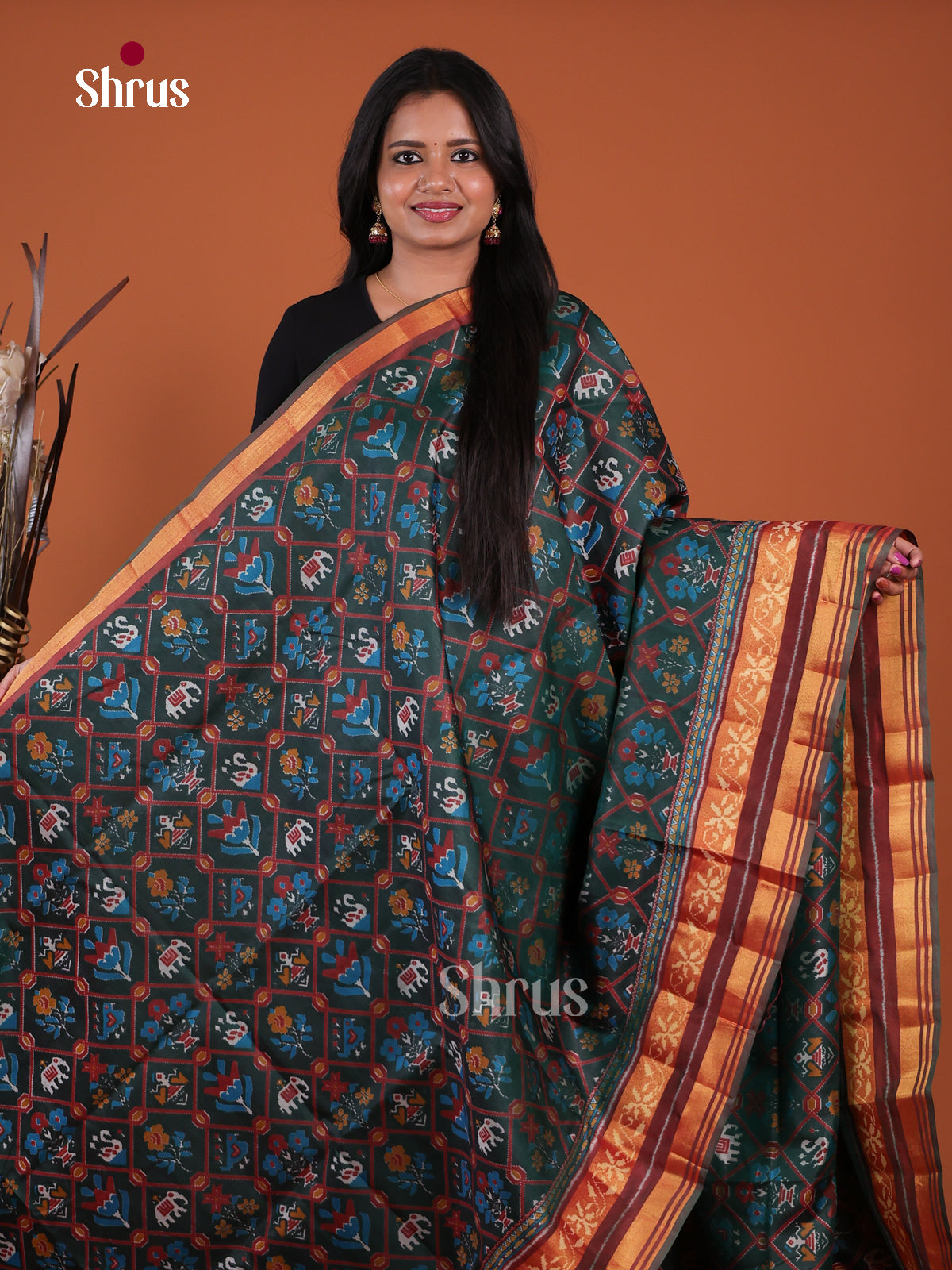 Semi Patola Saree - EH04207