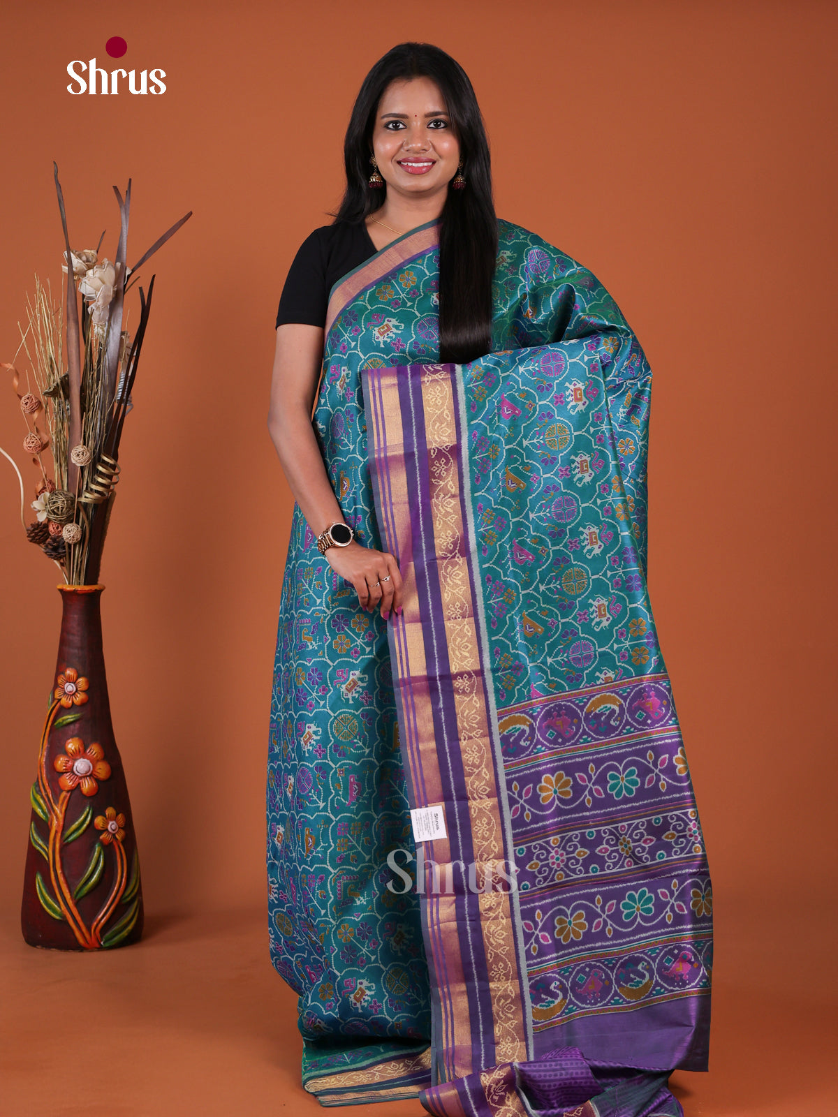 Semi Patola Saree - EH04210