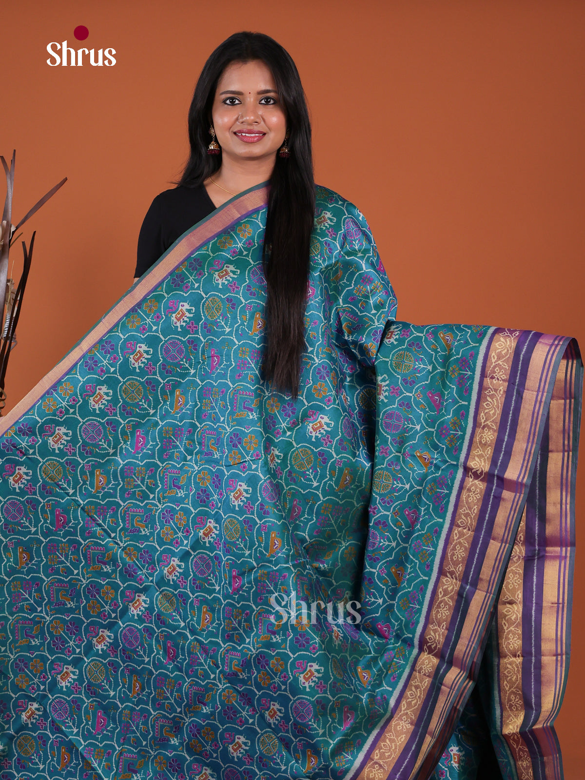 Semi Patola Saree - EH04210