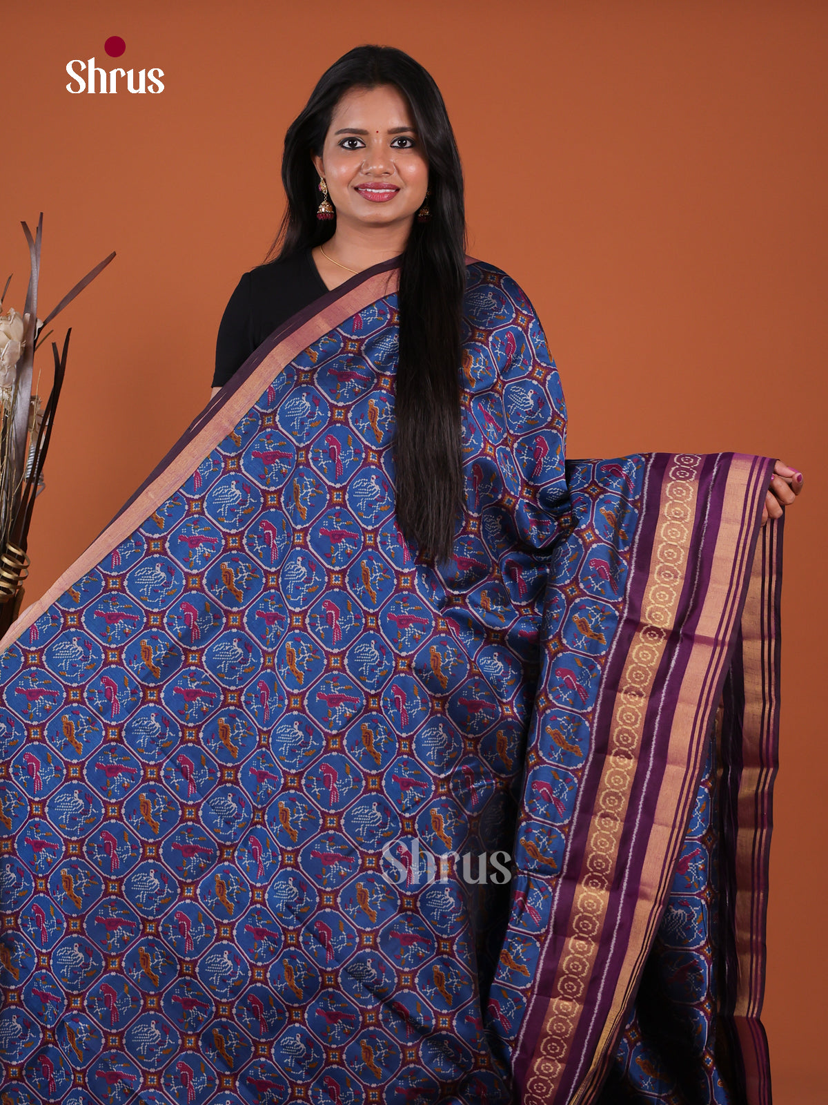 Semi Patola Saree - EH04211