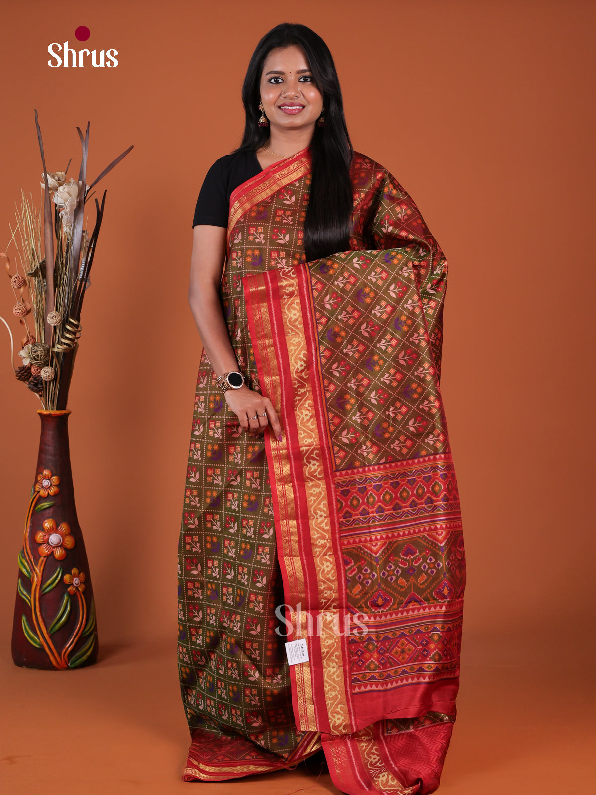 Semi Patola Saree - EH04213