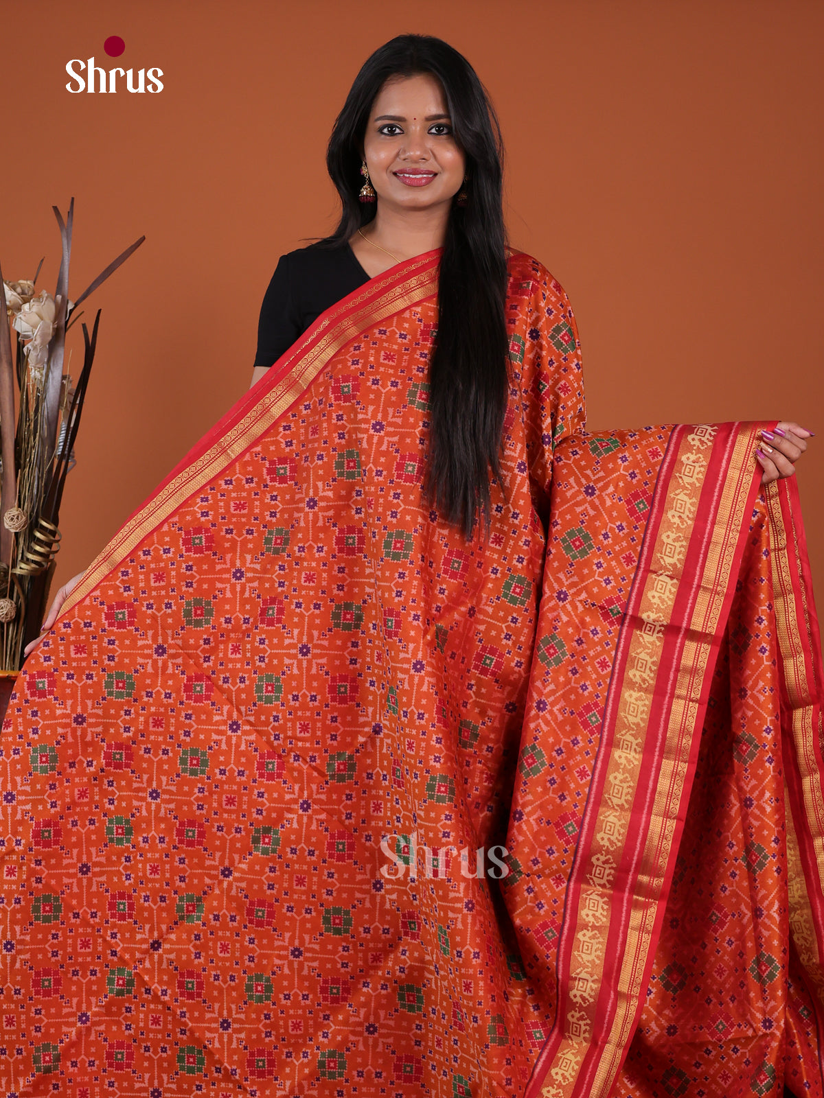 Semi Patola Saree - EH04215