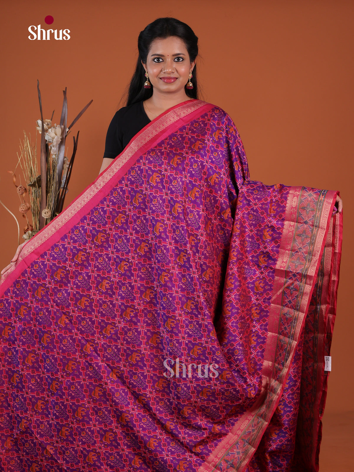Semi Patola Saree - EH04221