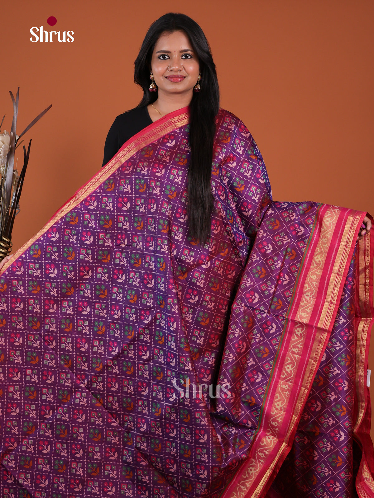 Semi Patola Saree - EH04222