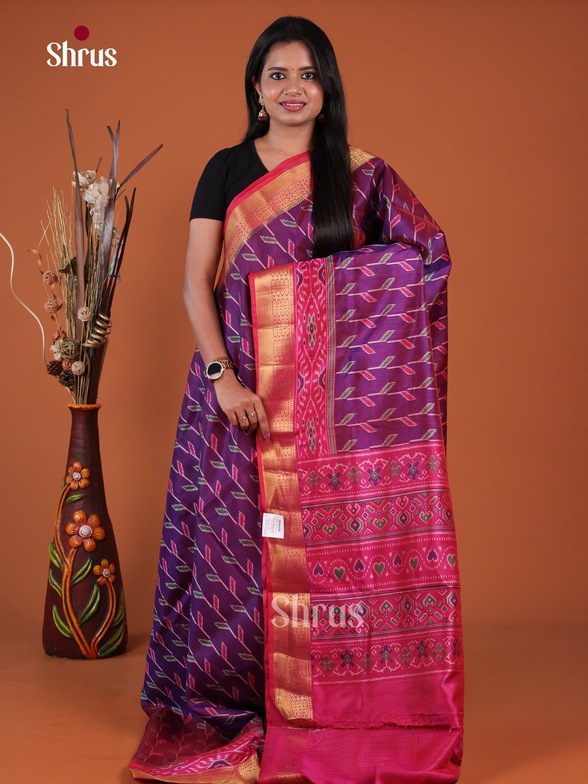 Semi Patola Saree - EH04226