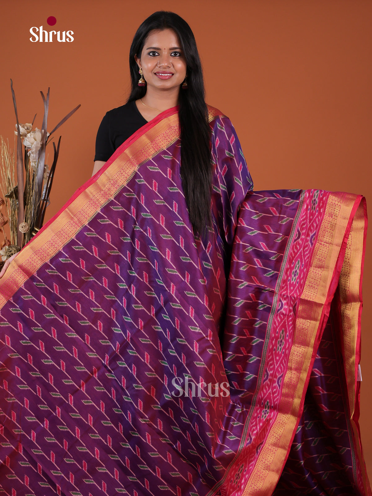 Semi Patola Saree - EH04226