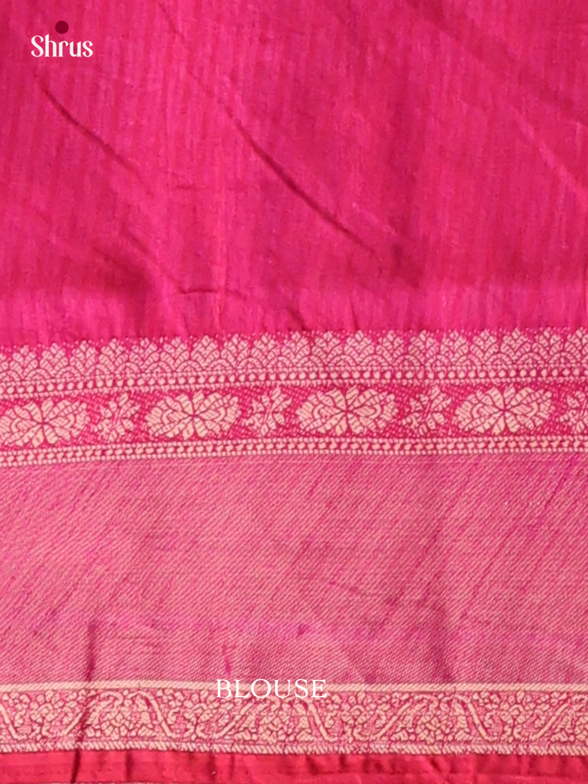 Purple & Pink- Semi Patola Saree