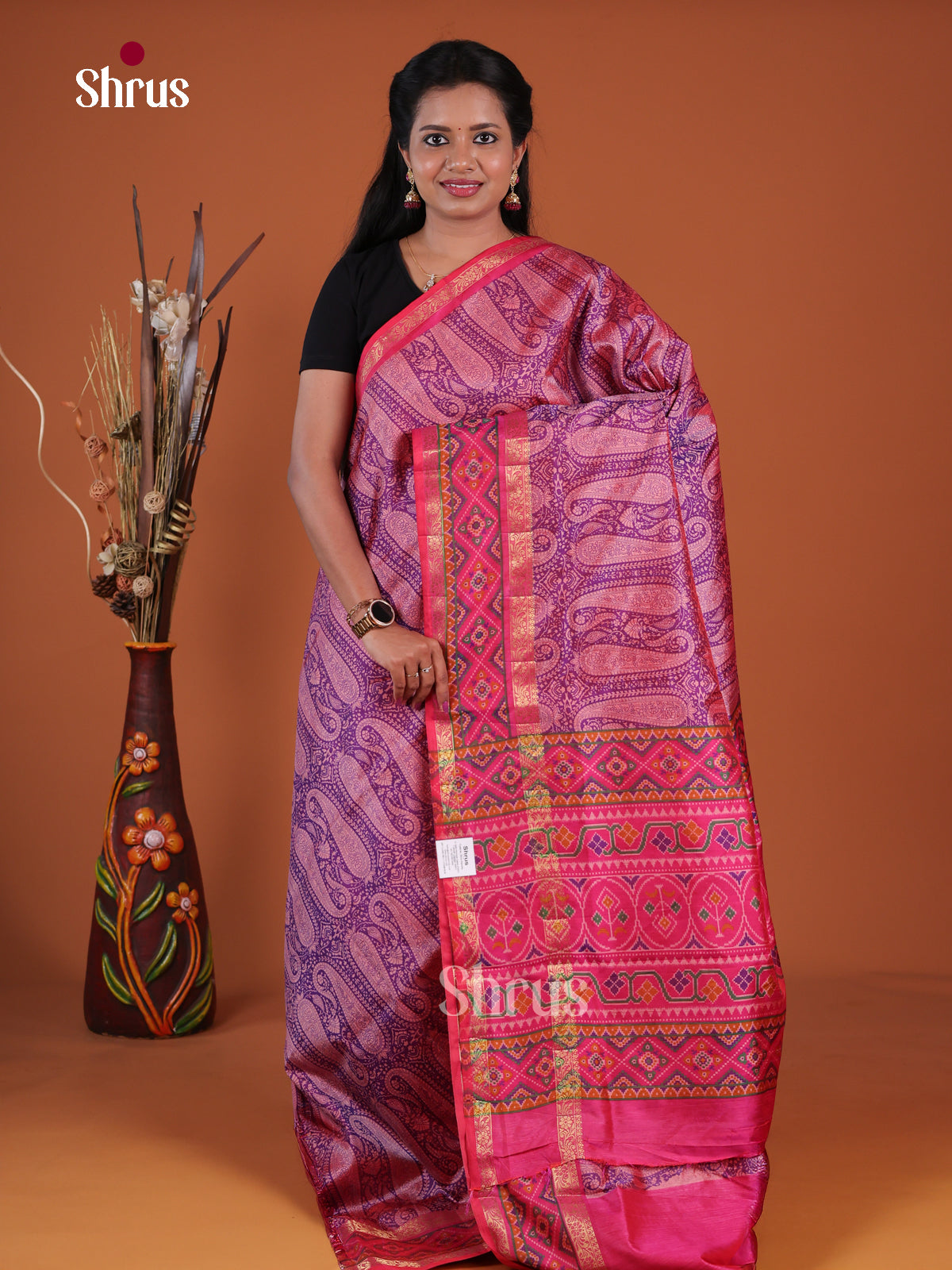 Semi Patola Saree - EH04235