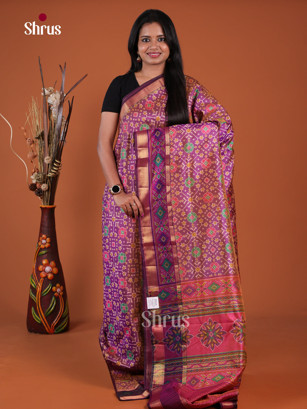 Semi Patola Saree - EH04237