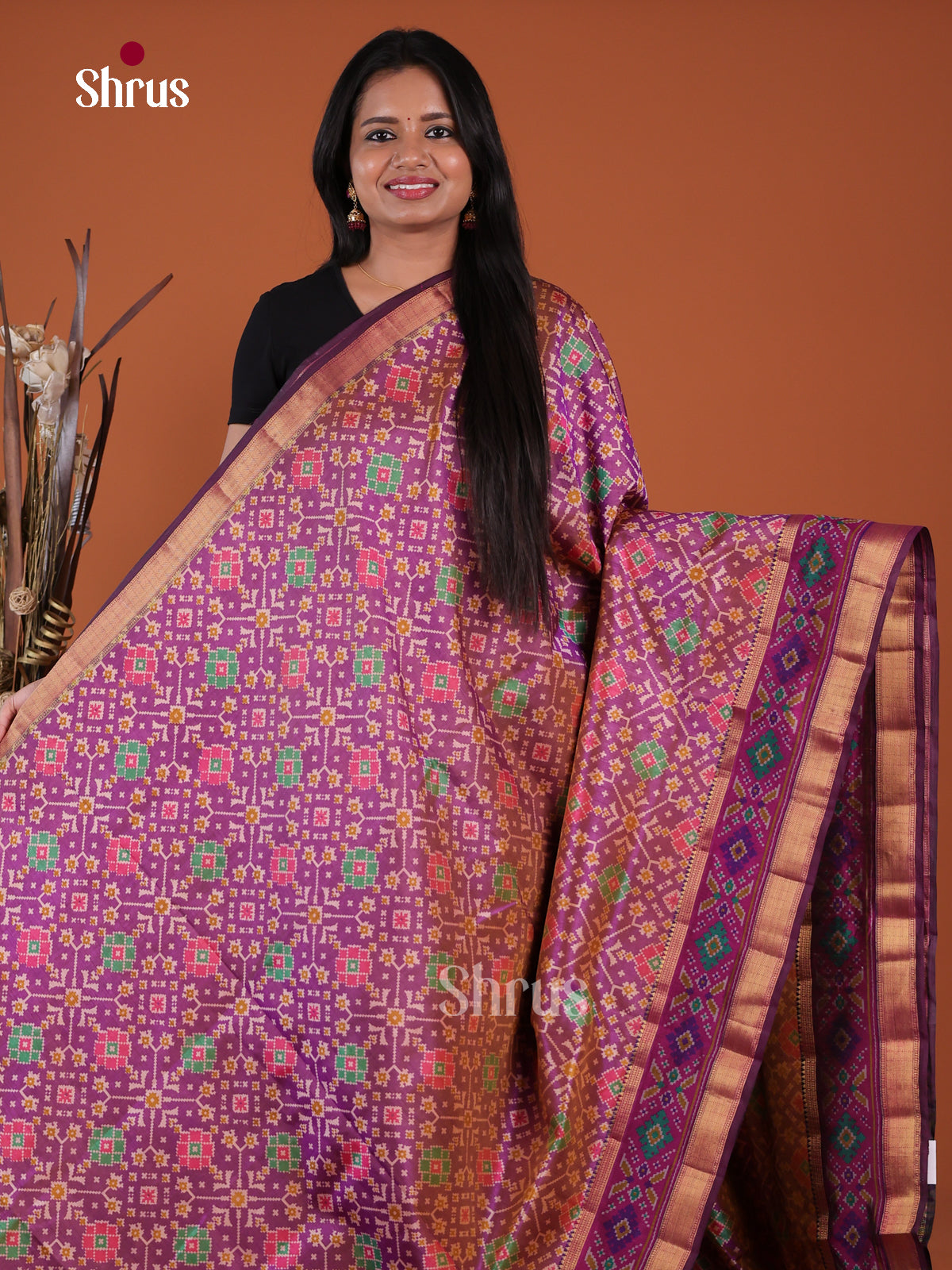 Semi Patola Saree - EH04237