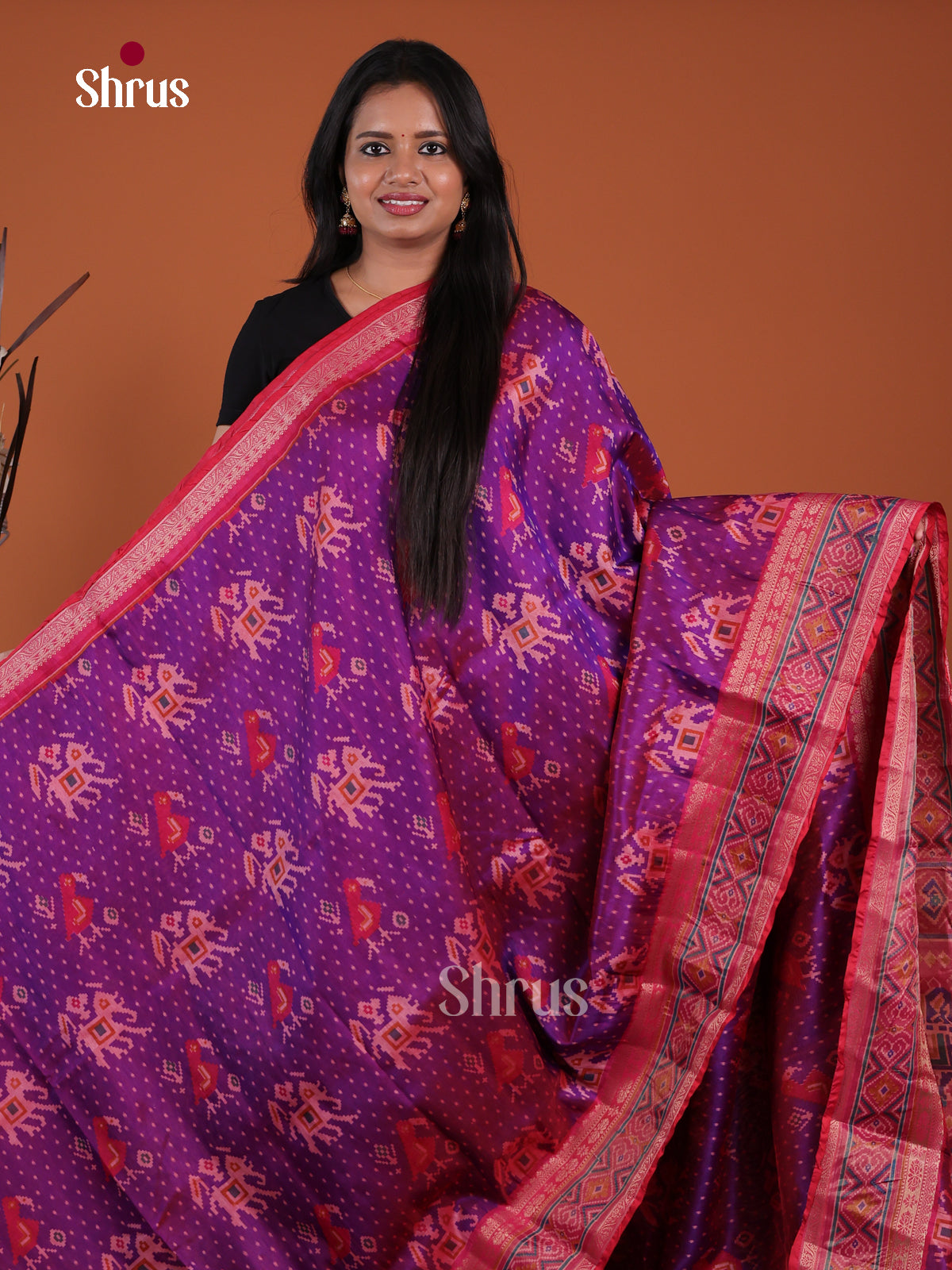 Semi Patola Saree - EH04238