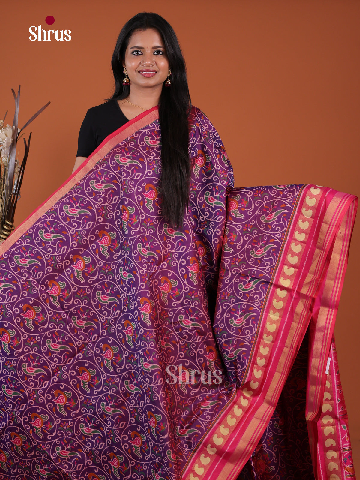 Semi Patola Saree - EH04242