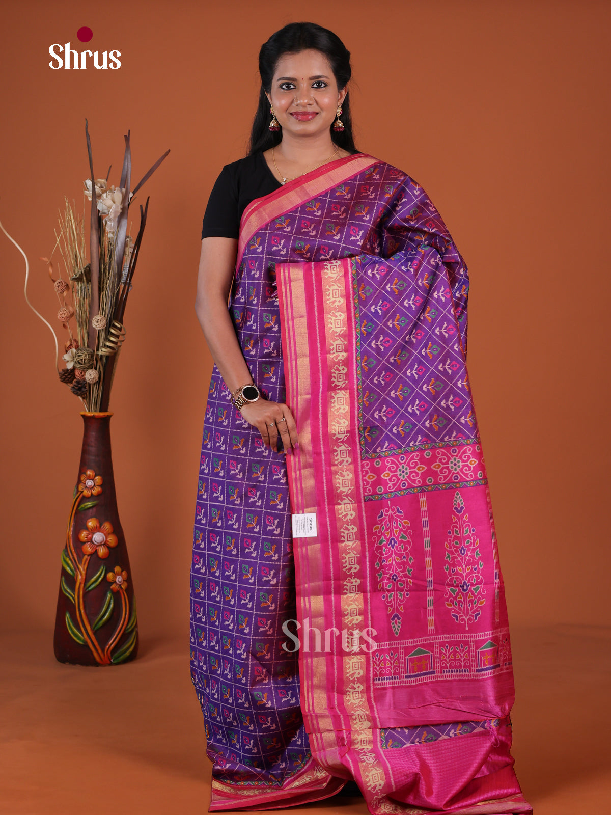 Semi Patola Saree - EH04244