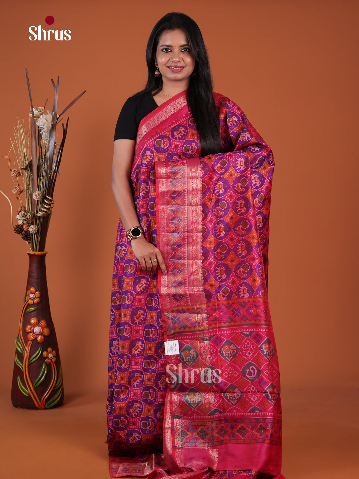 Semi Patola Saree - EH04248