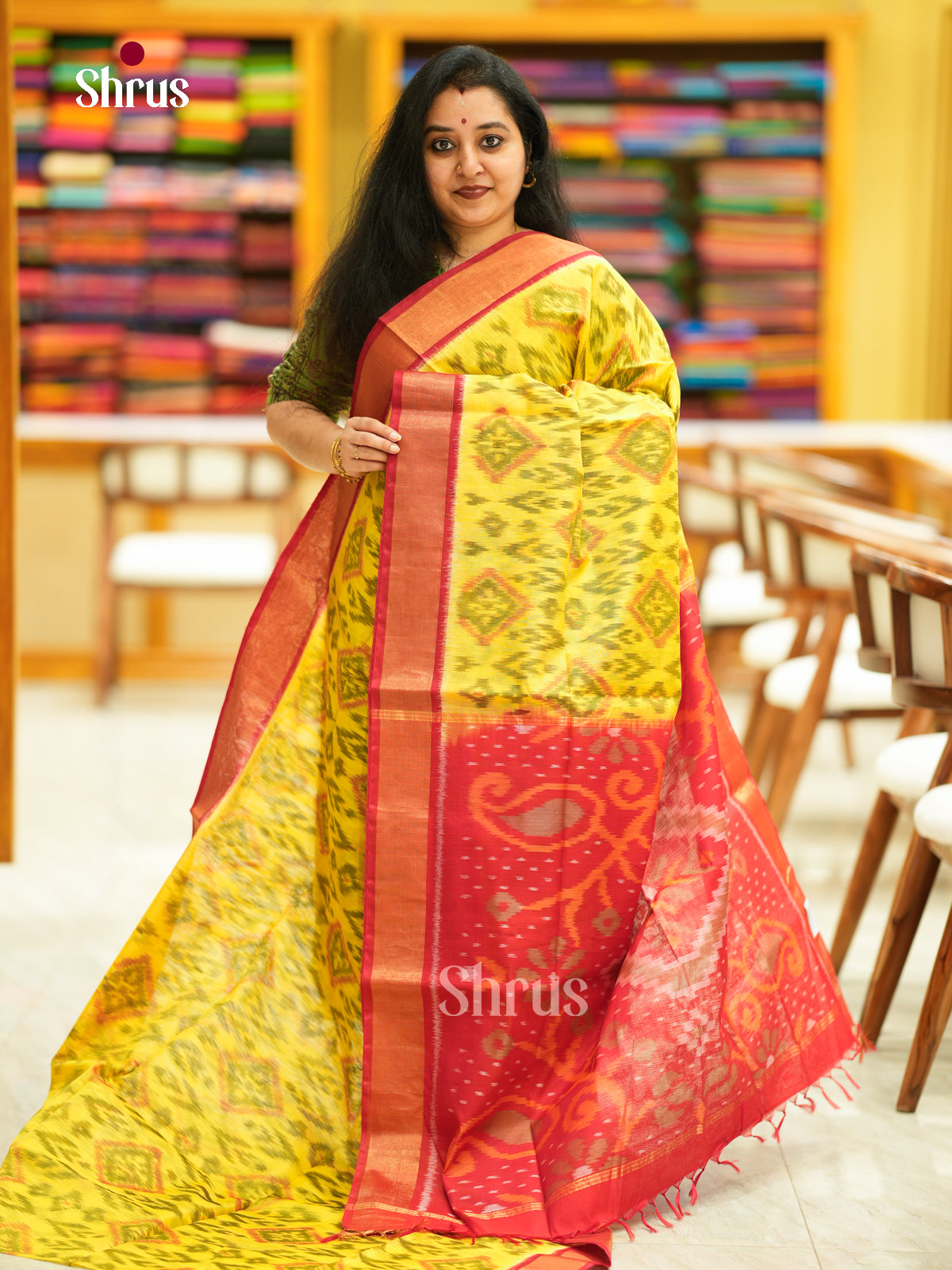 Pochampally sico Saree - EH14003 - Shop on Shrus.com