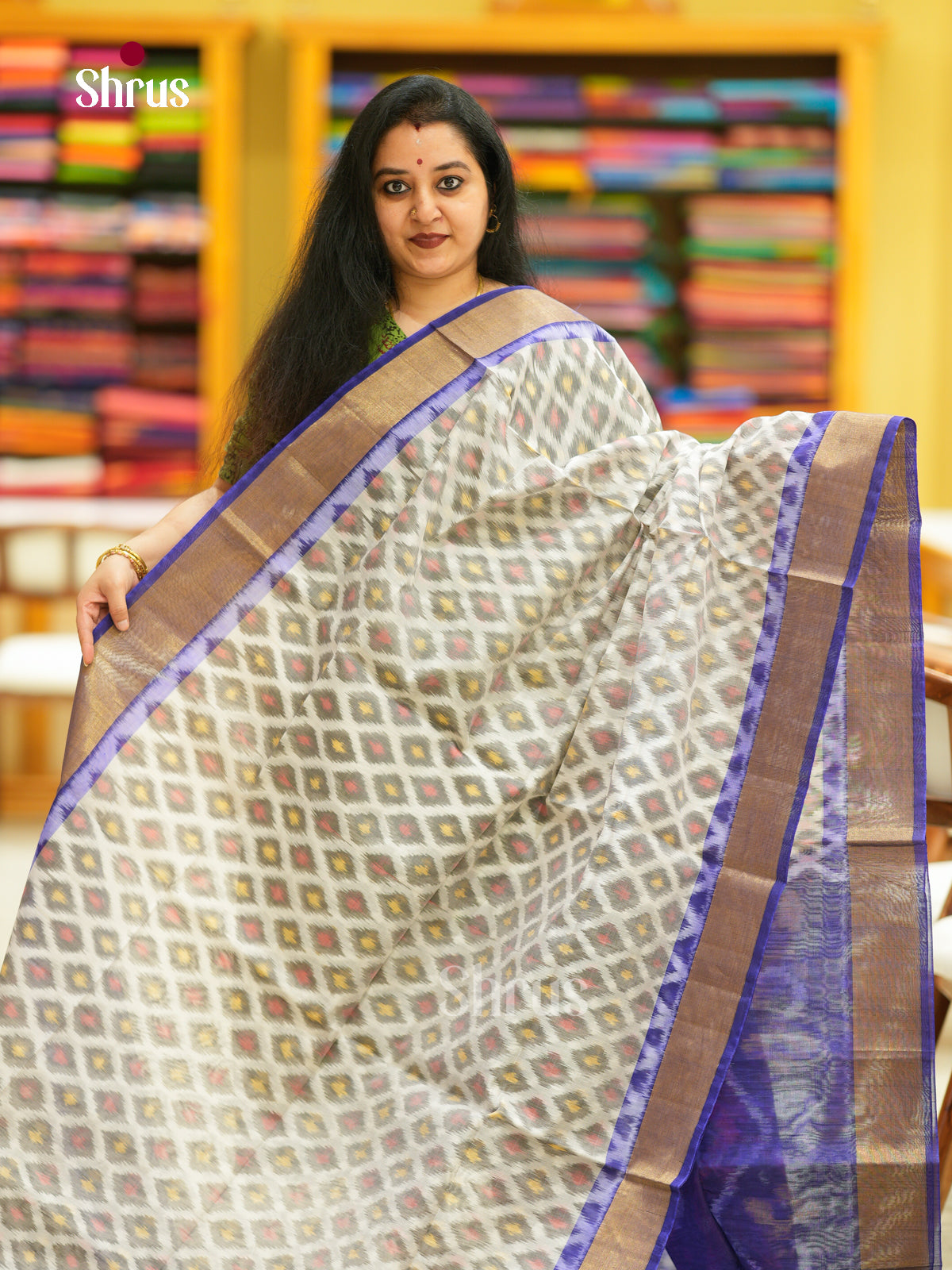 Pochampally sico Saree - EH14008 - Shop on Shrus.com