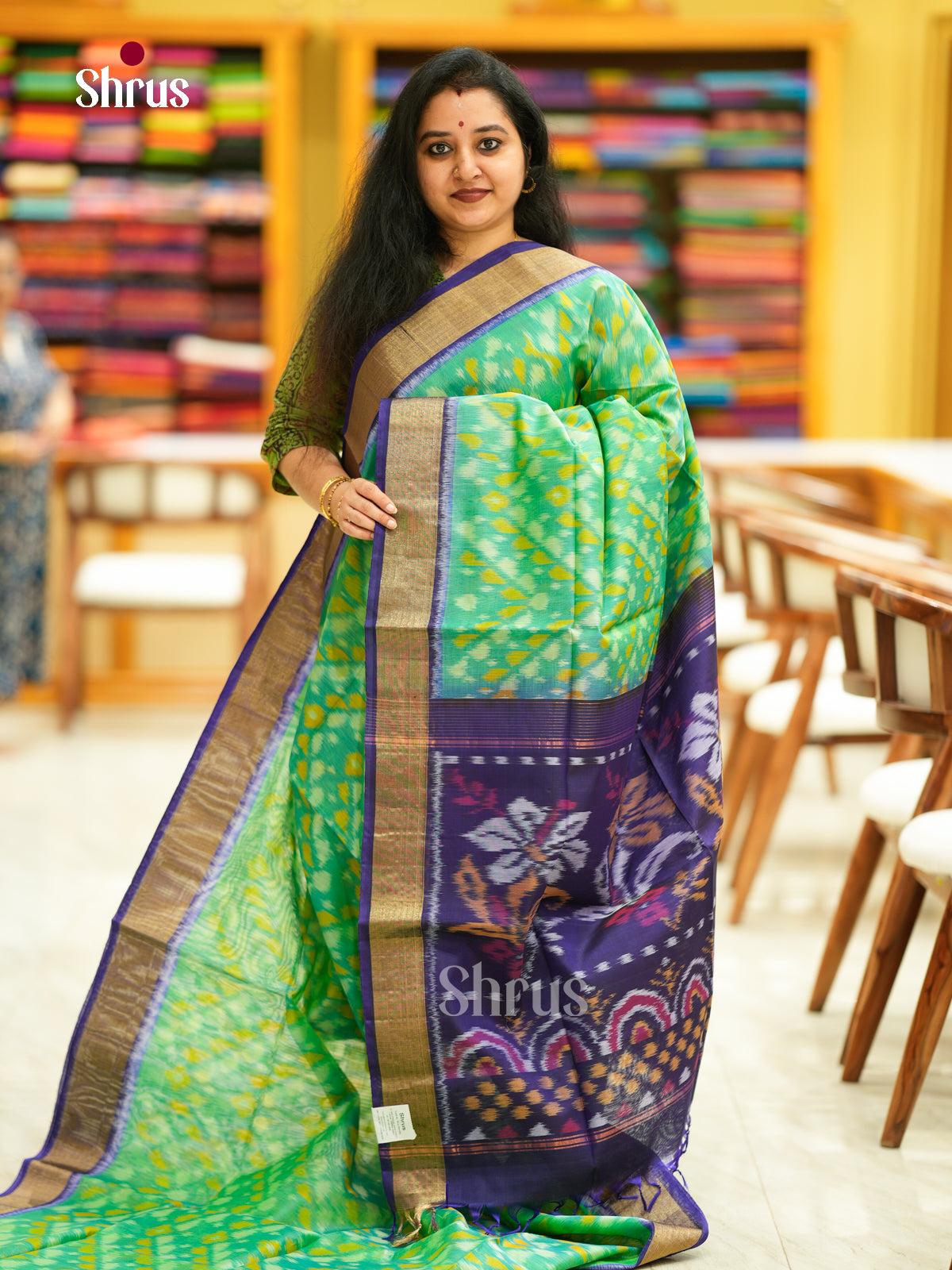Pochampally sico Saree - EH14019 - Shop on Shrus.com