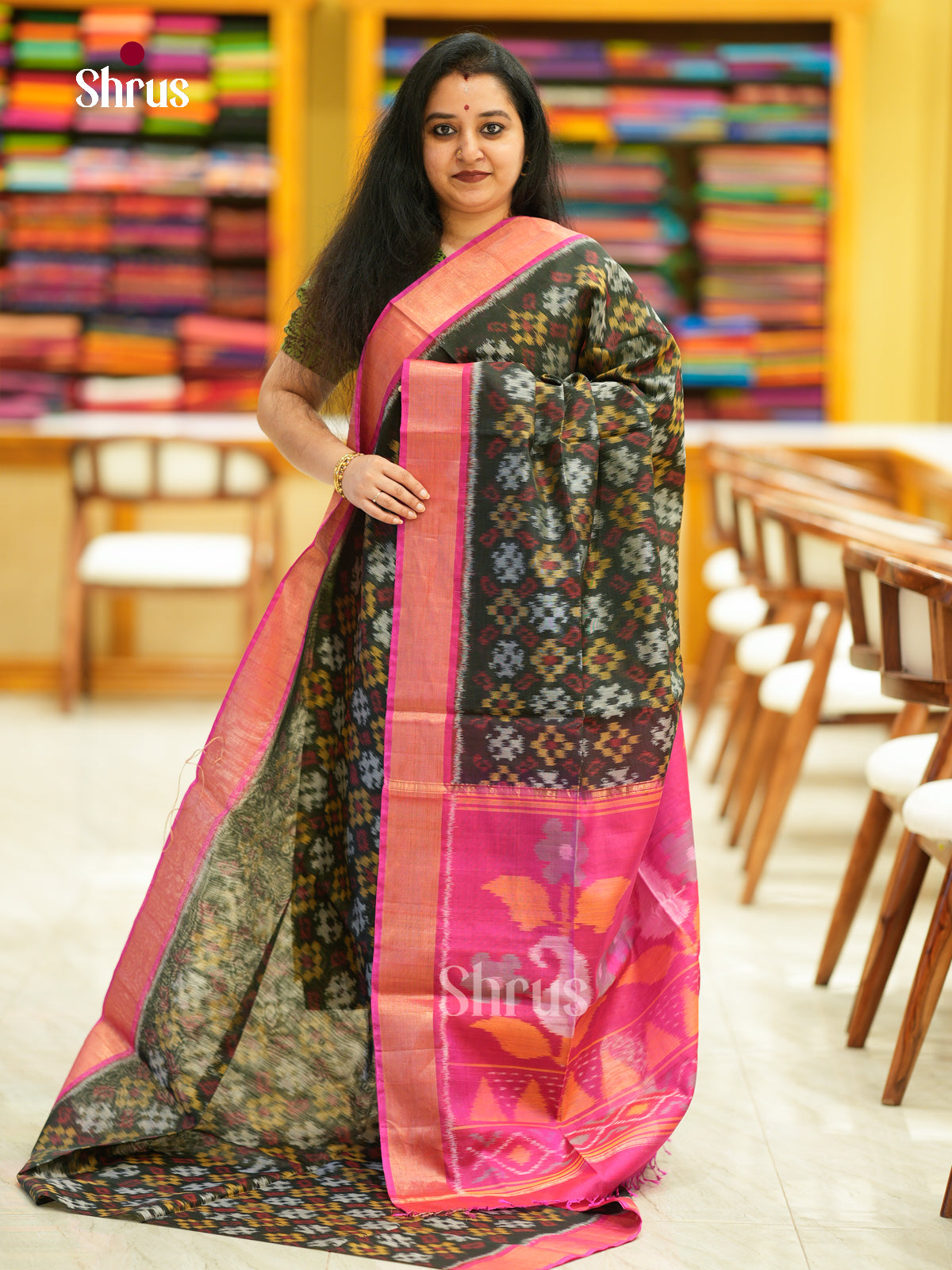 Pochampally sico Saree - EH14029 - Shop on Shrus.com