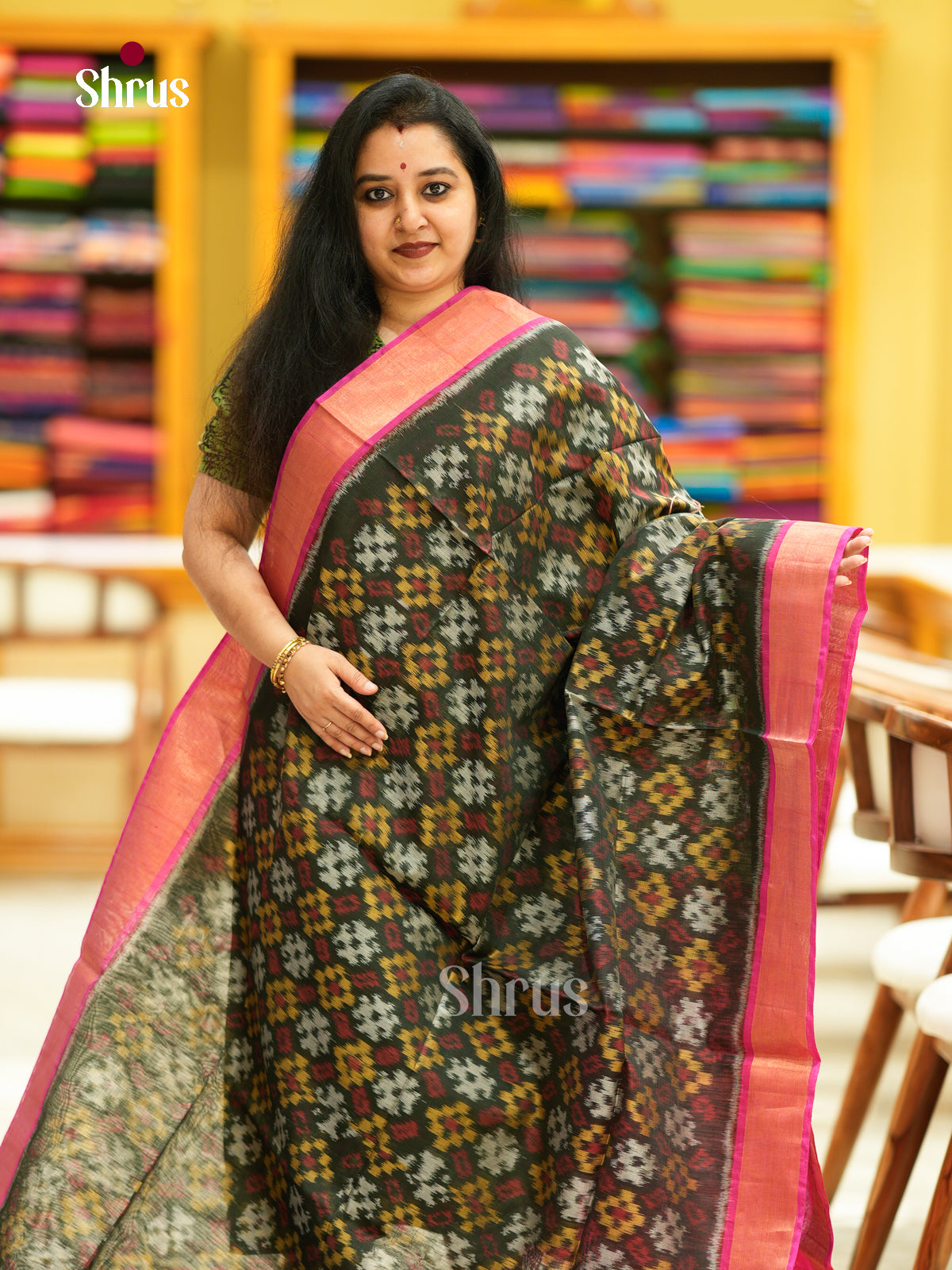 Pochampally sico Saree - EH14029 - Shop on Shrus.com