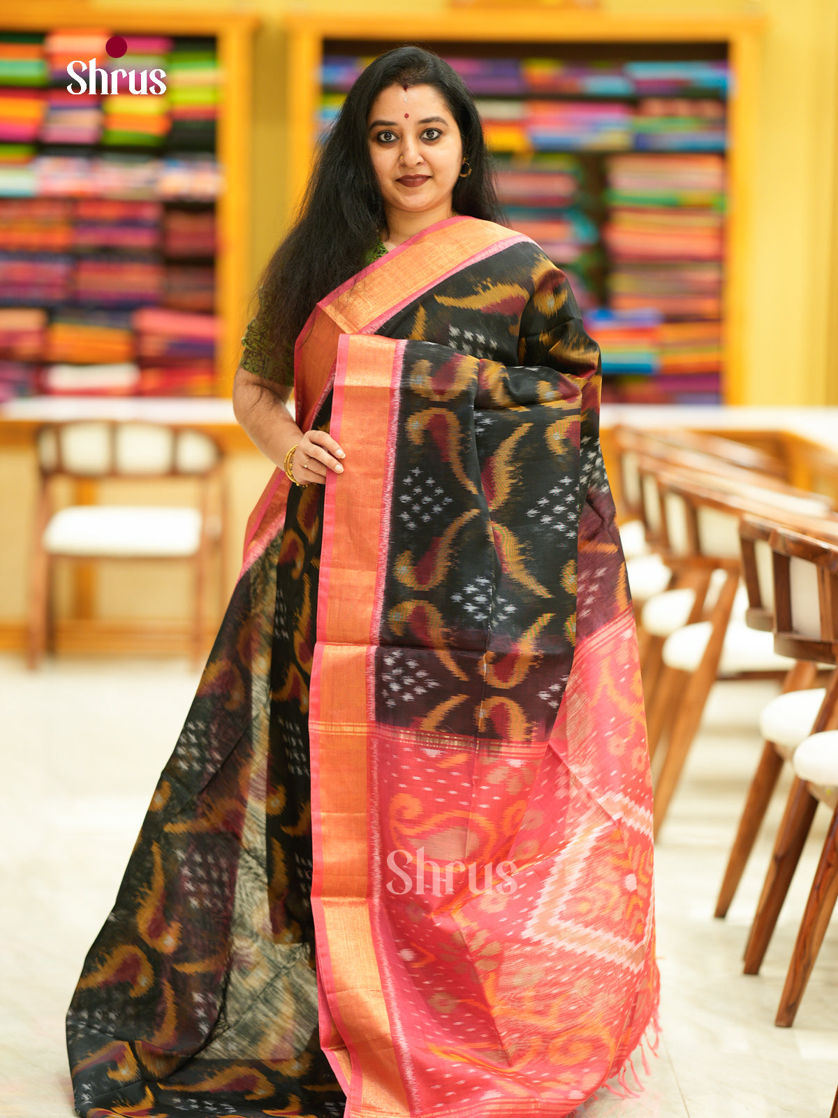 Pochampally sico Saree - EH14037 - Shop on Shrus.com