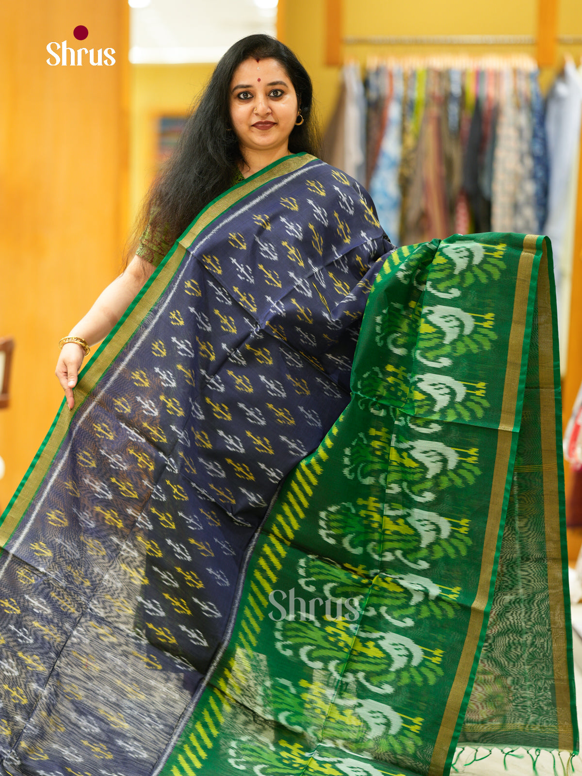Pochampally sico Saree - EH14040 - Shop on Shrus.com