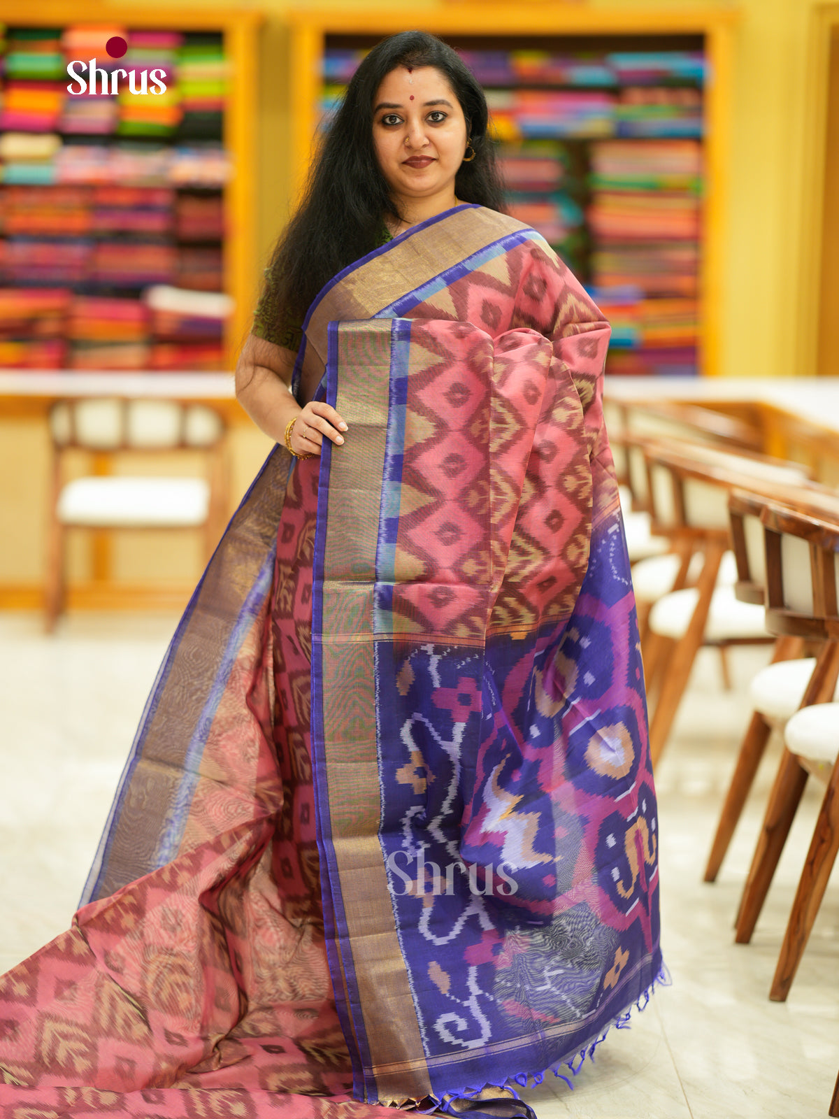 Pochampally sico Saree - EH14041 - Shop on Shrus.com