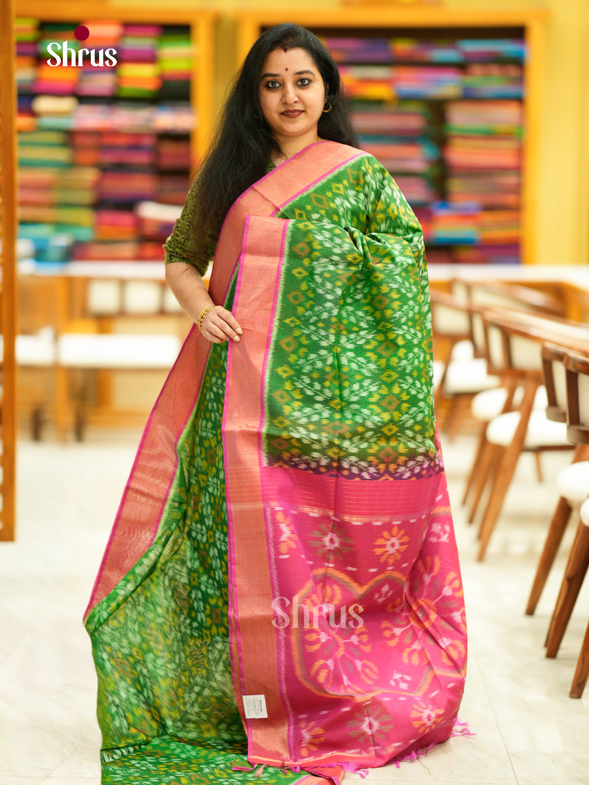 Pochampally sico Saree - EH14043 - Shop on Shrus.com