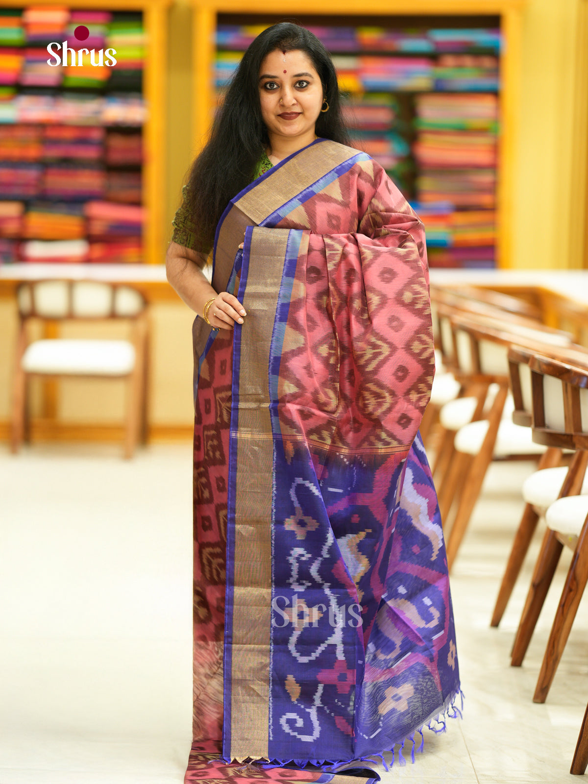 Pochampally sico Saree - EH14046 - Shop on Shrus.com