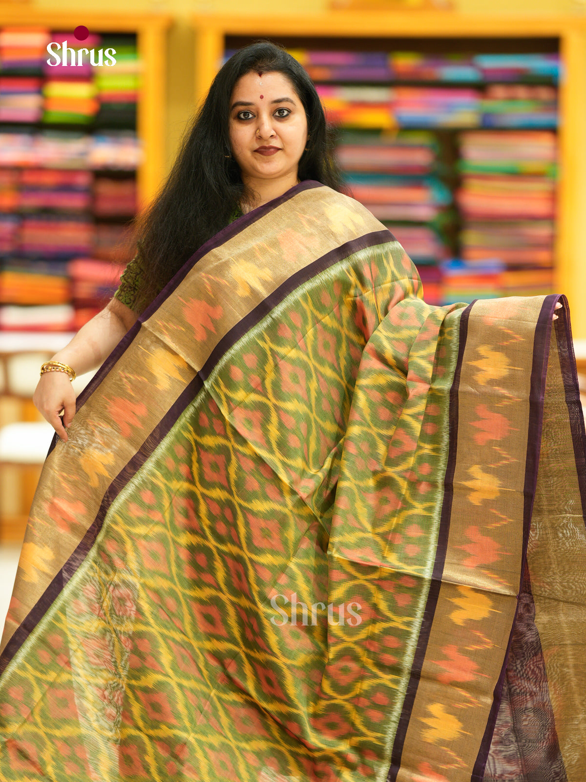 Pochampally sico Saree - EH14060 - Shop on Shrus.com