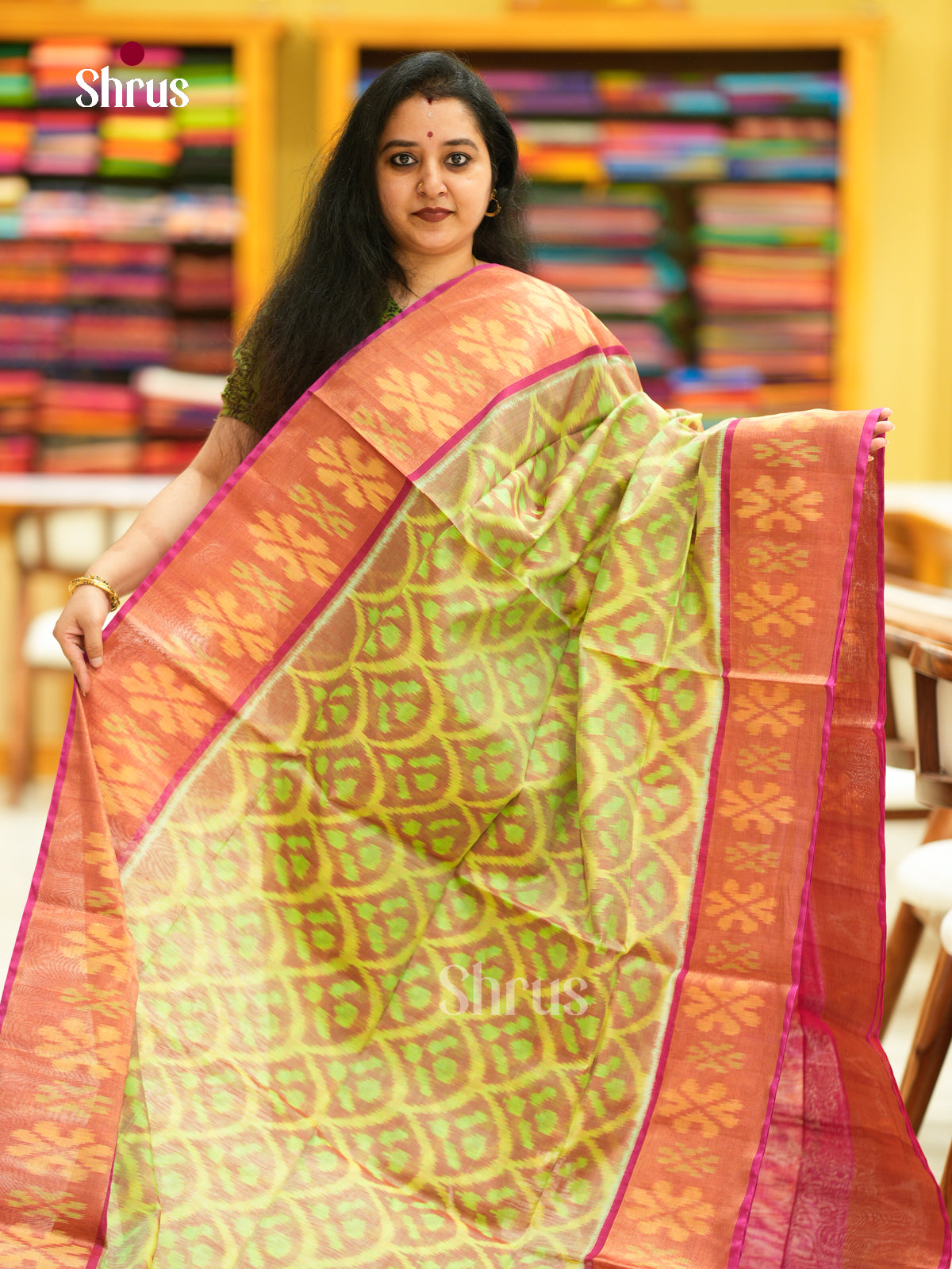 Pochampally sico Saree - EH14064 - Shop on Shrus.com