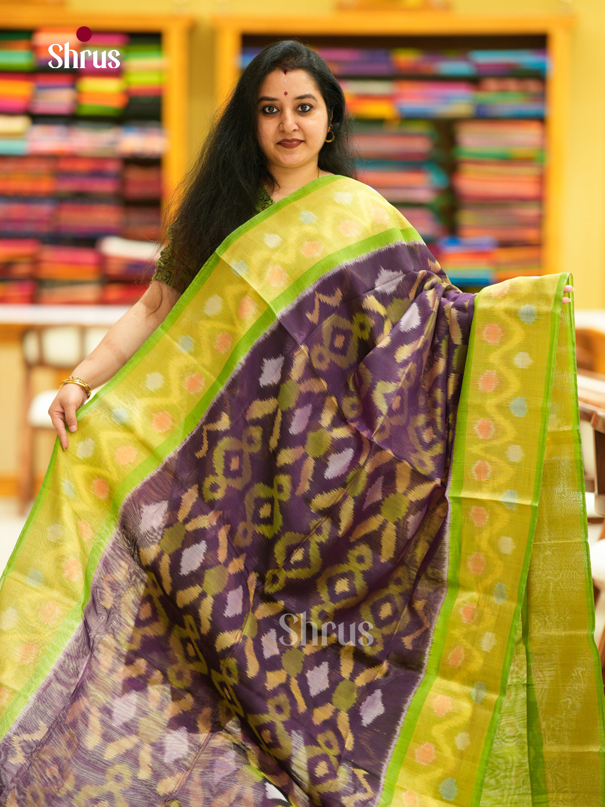 Pochampally sico Saree - EH14065 - Shop on Shrus.com