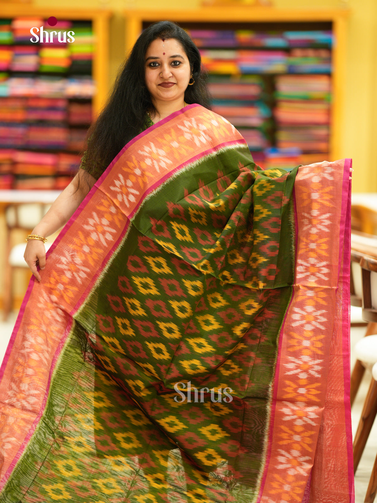Pochampally sico Saree - EH14066 - Shop on Shrus.com
