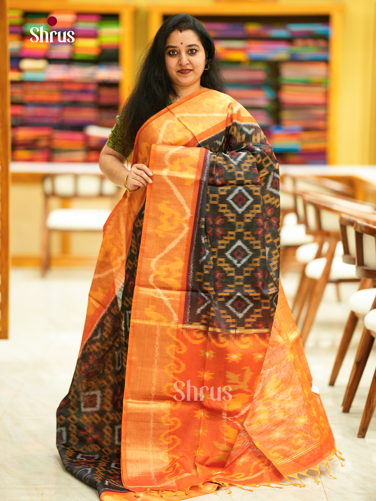 Pochampally sico Saree - EH14069 - Shop on Shrus.com