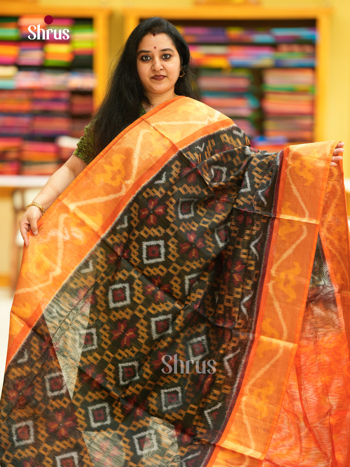 Pochampally sico Saree - EH14069 - Shop on Shrus.com