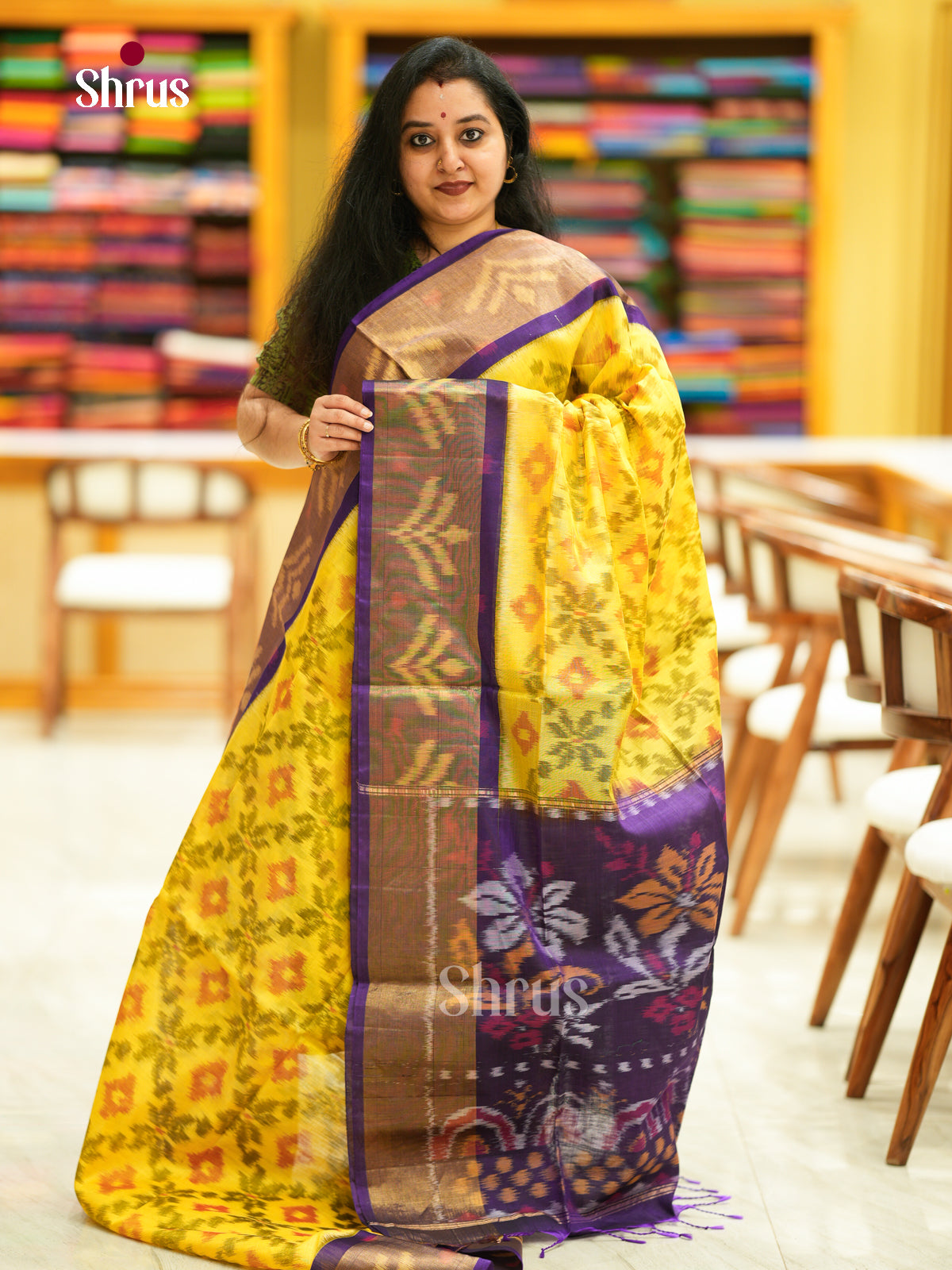 Pochampally sico Saree - EH14070 - Shop on Shrus.com