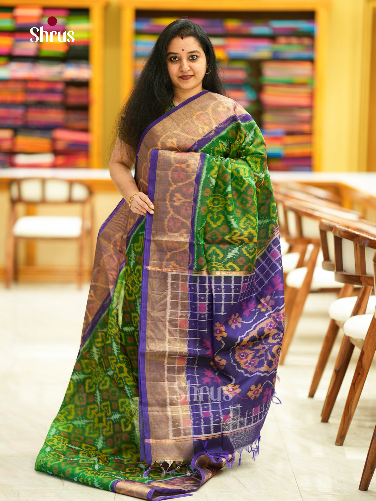 Pochampally sico Saree - EH14074 - Shop on Shrus.com