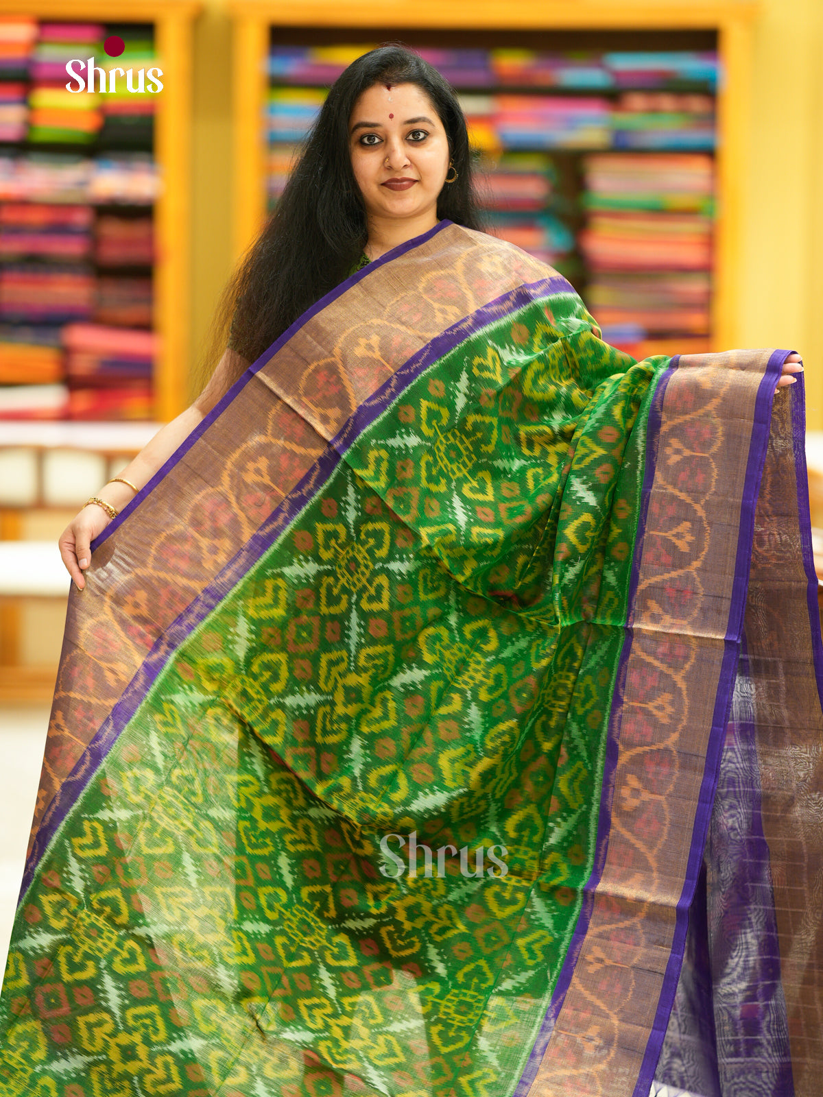Pochampally sico Saree - EH14074 - Shop on Shrus.com